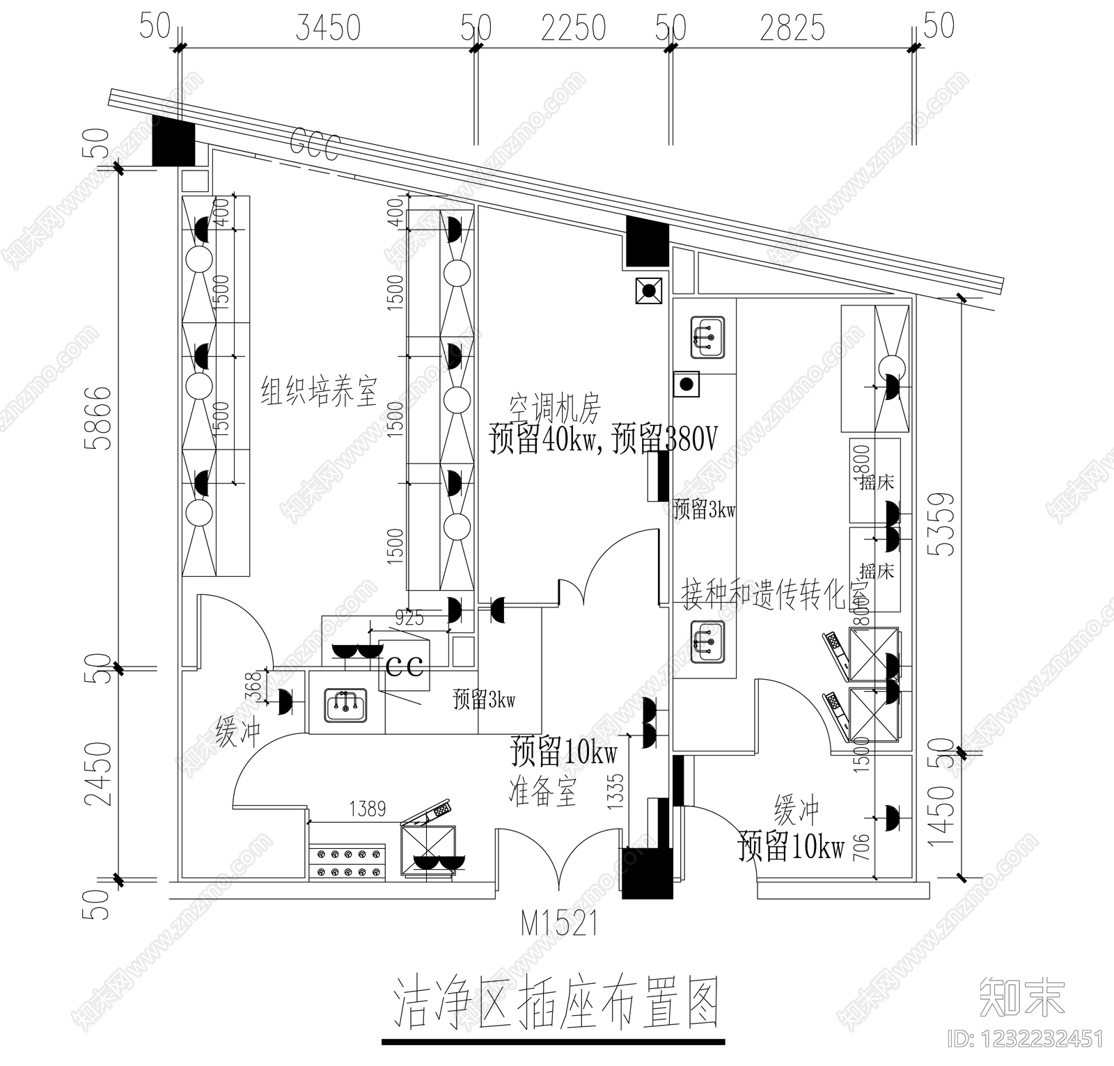实验室cad施工图下载【ID:1232232451】
