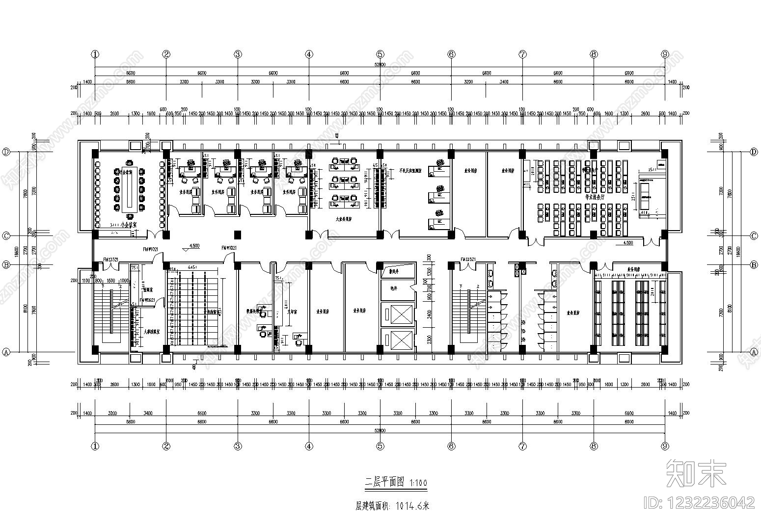 实验室cad施工图下载【ID:1232236042】