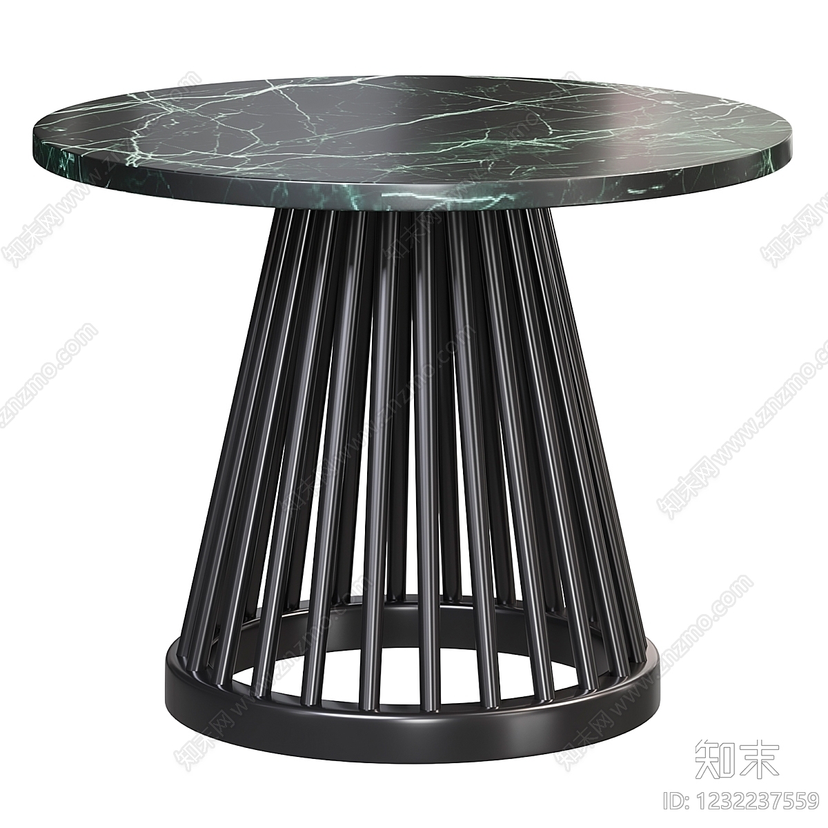 轻奢边几3D模型下载【ID:1232237559】