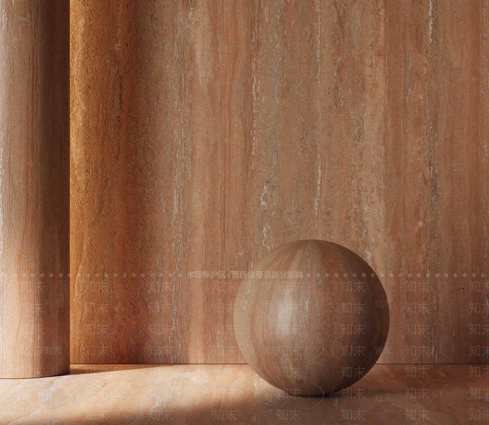 侘寂石材3D模型下载【ID:1232238405】