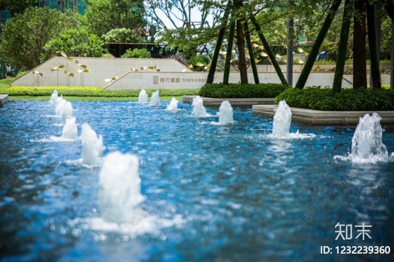 喷泉水景CAD图纸