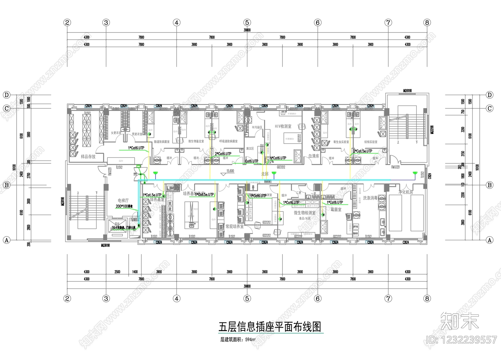 实验室cad施工图下载【ID:1232239557】