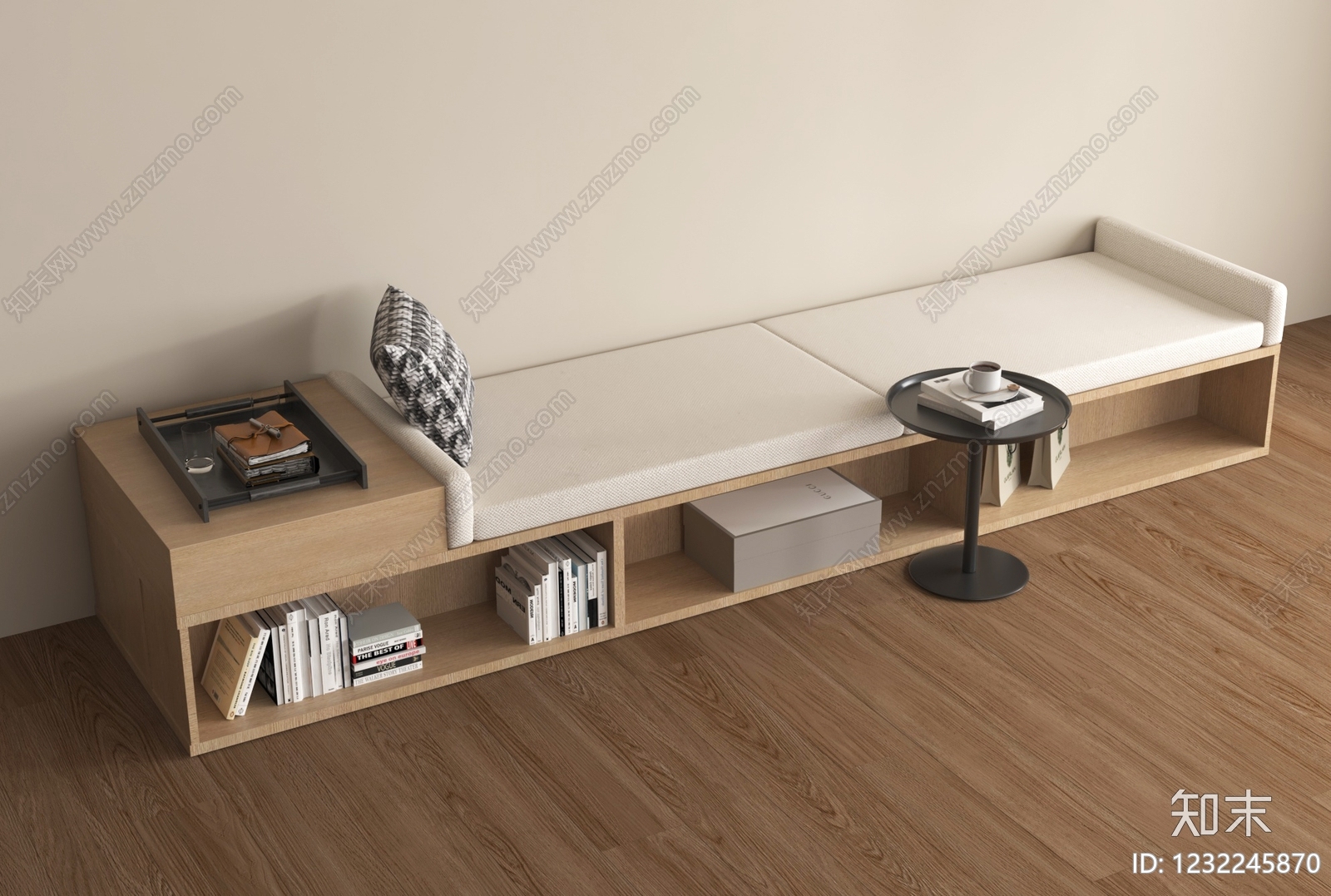 原木风卡座沙发3D模型下载【ID:1232245870】