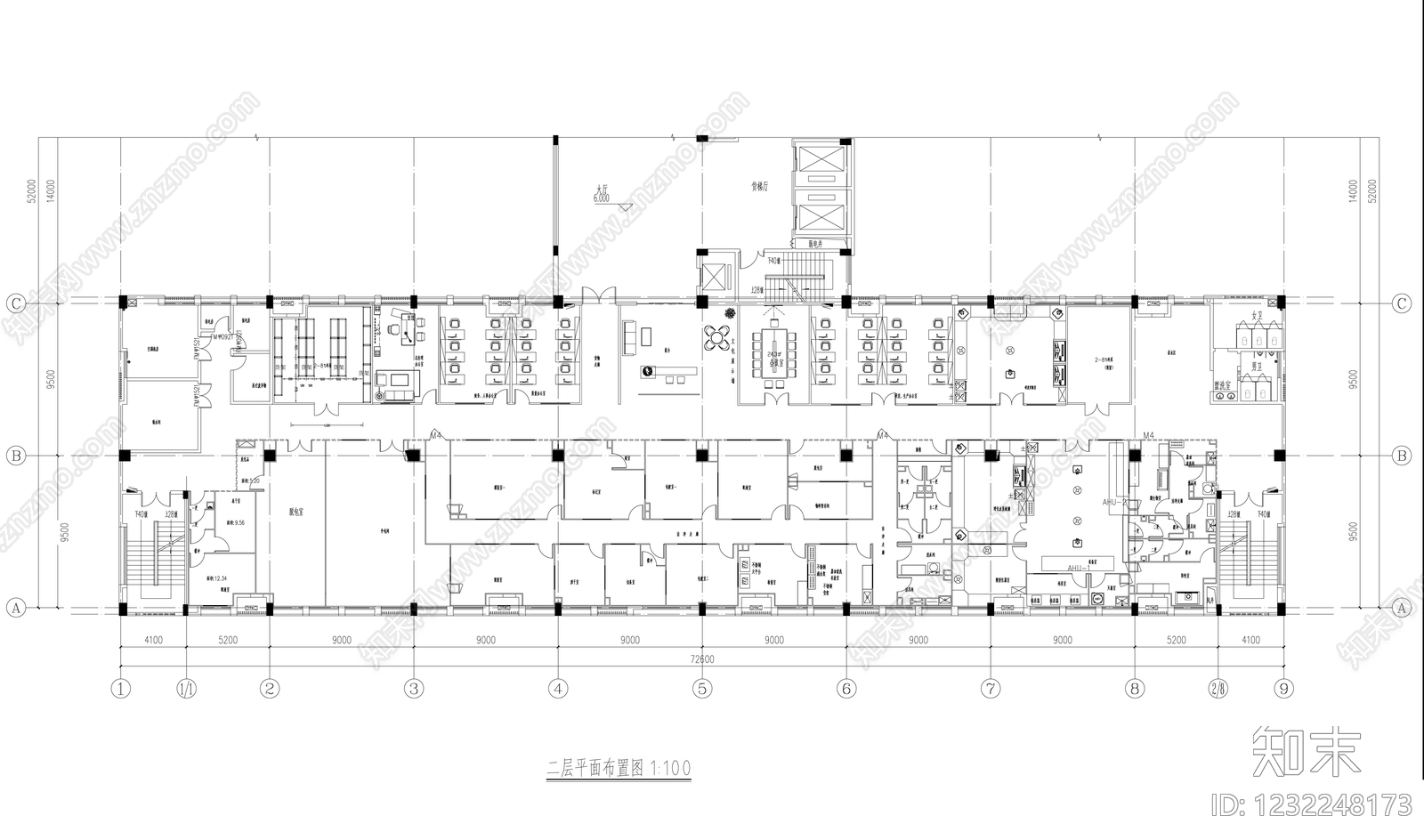 实验室cad施工图下载【ID:1232248173】