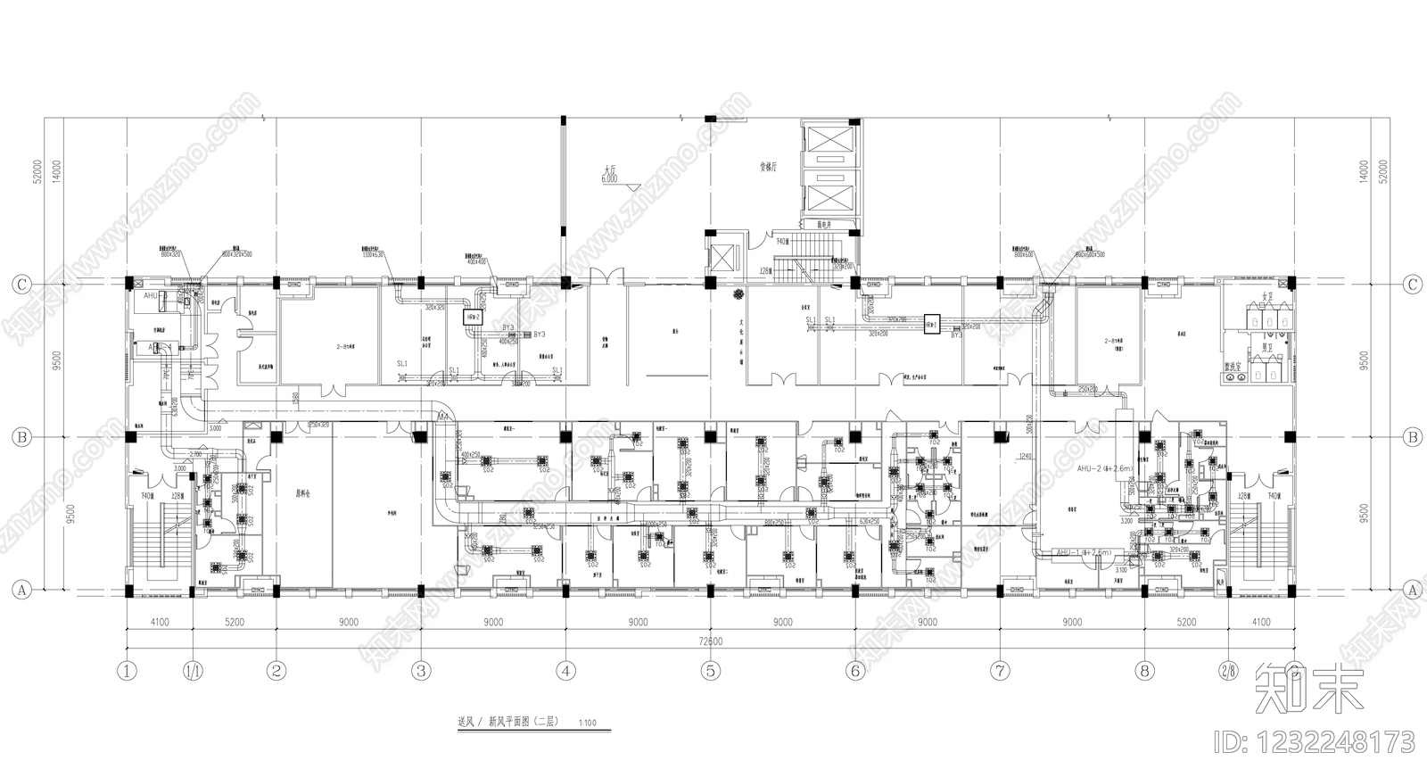 实验室cad施工图下载【ID:1232248173】