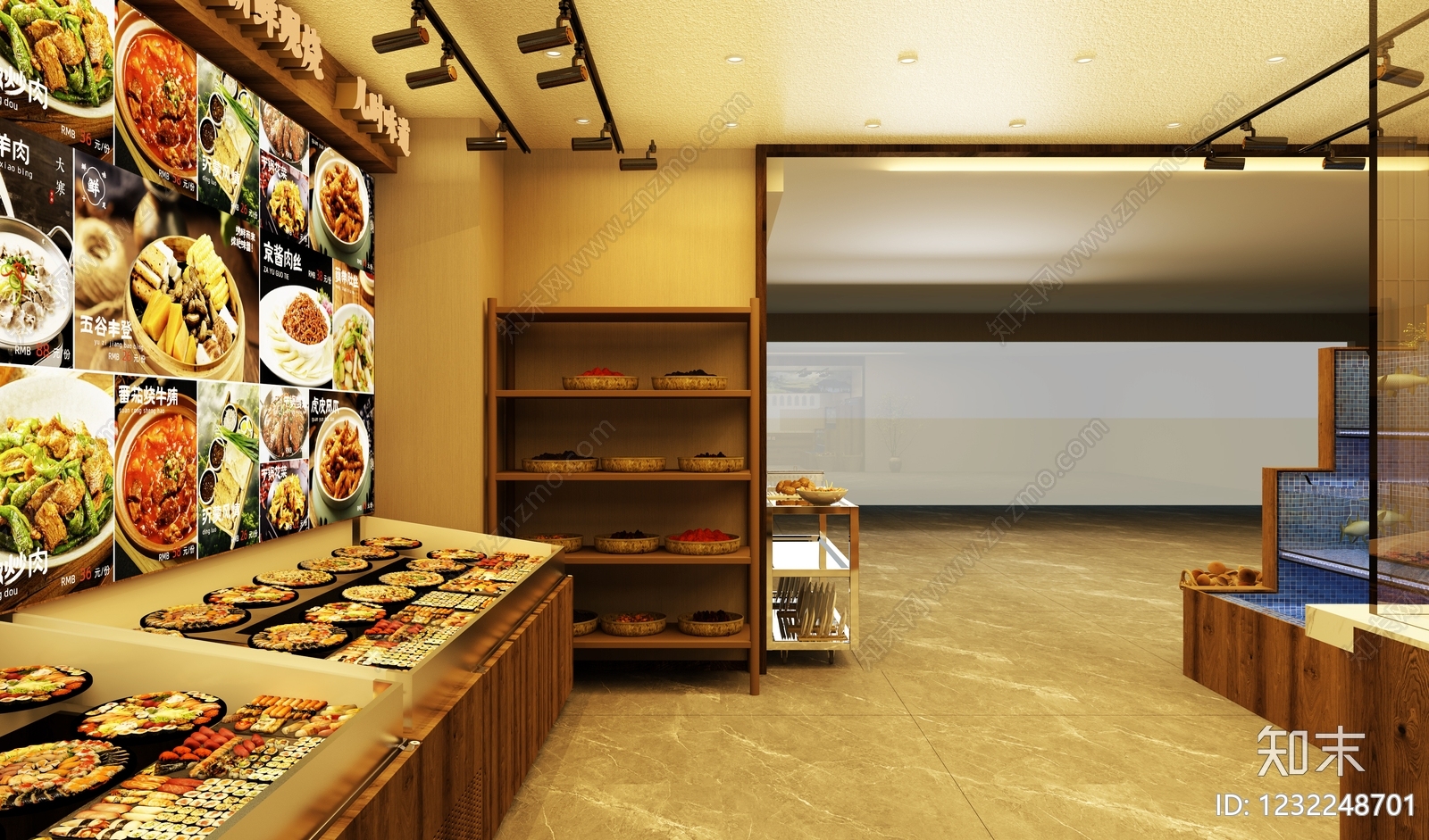 原木风明档3D模型下载【ID:1232248701】