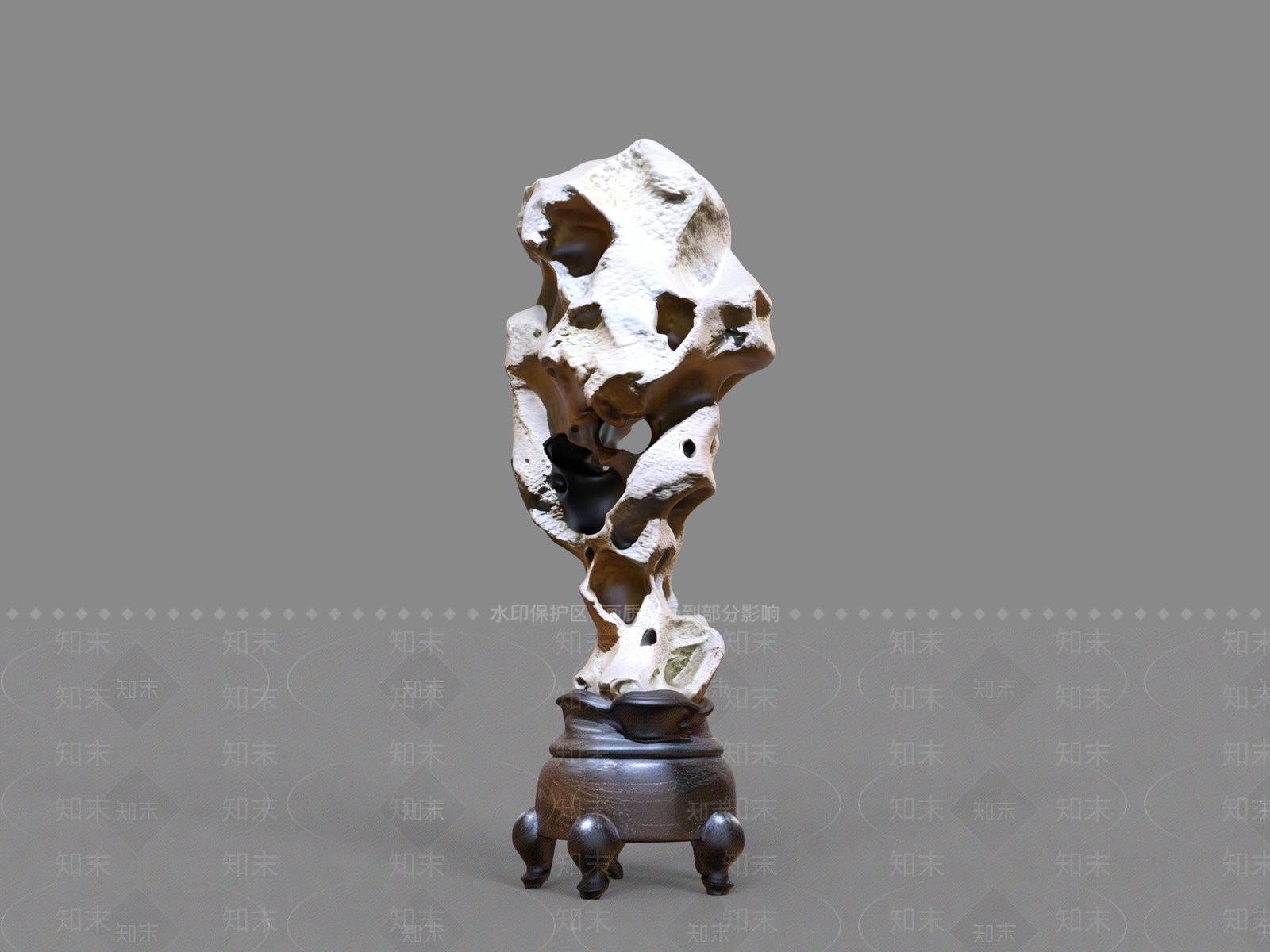 中式雕塑摆件SU模型下载【ID:1232249801】