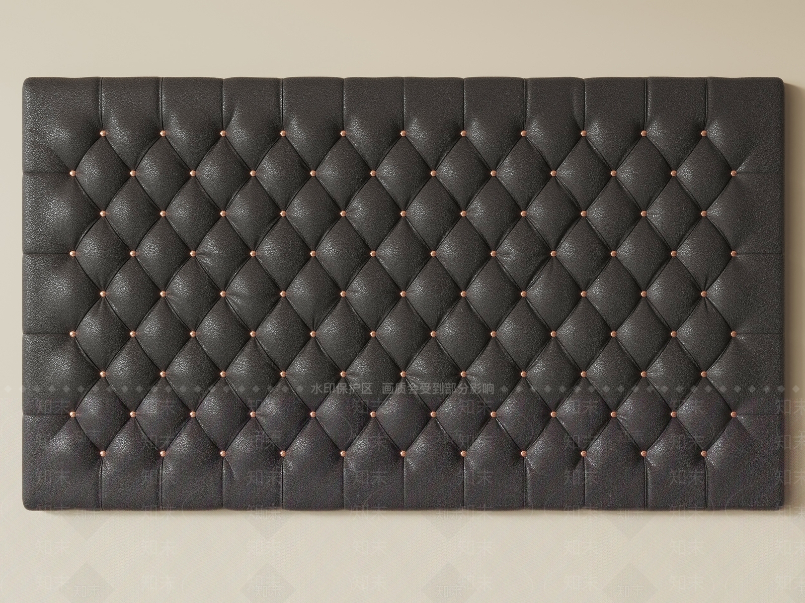 轻奢床品3D模型下载【ID:1232249779】