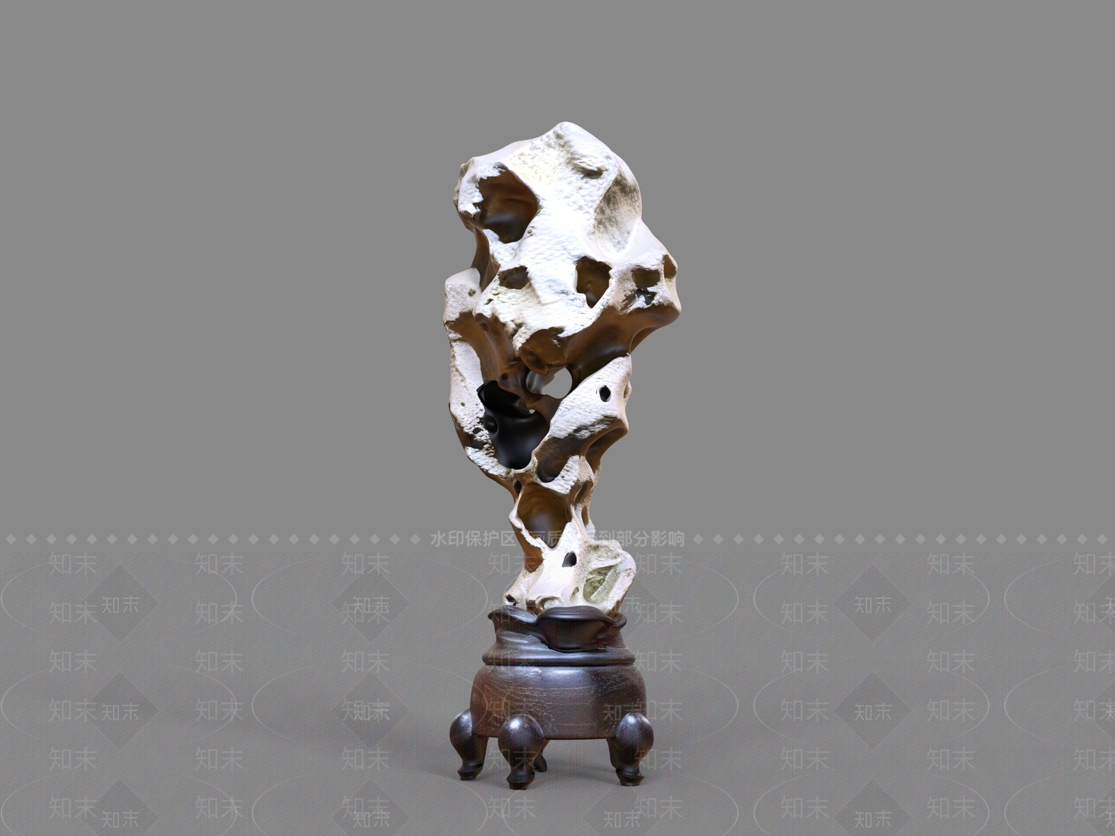 中式雕塑摆件3D模型下载【ID:1232249899】