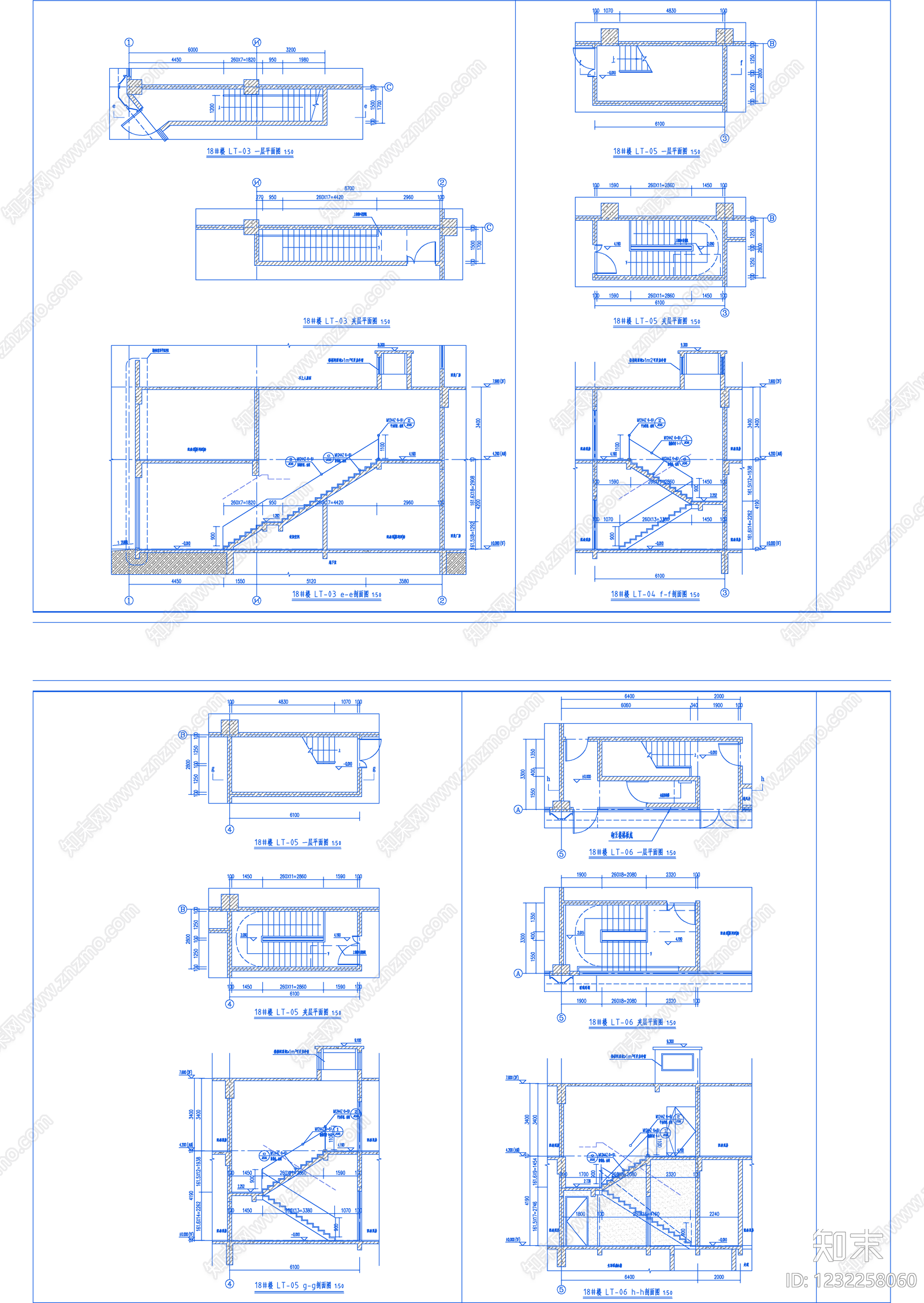 产业园建筑cad施工图下载【ID:1232258060】
