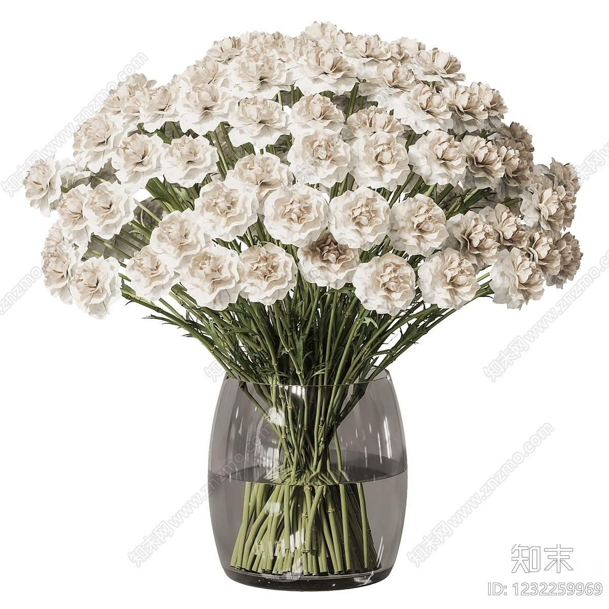 现代简约花瓶3D模型下载【ID:1232259969】
