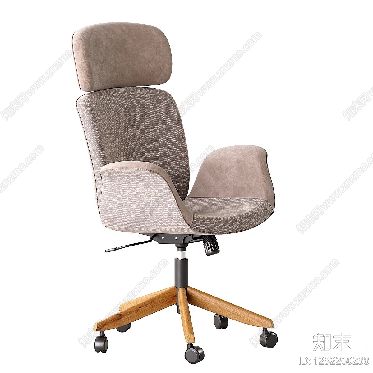 北欧办公椅3D模型下载【ID:1232260238】