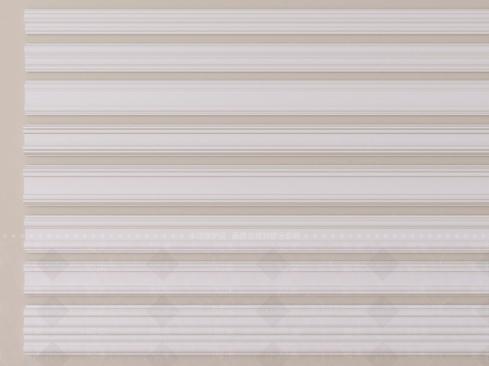 法式线条3D模型下载【ID:1232260460】