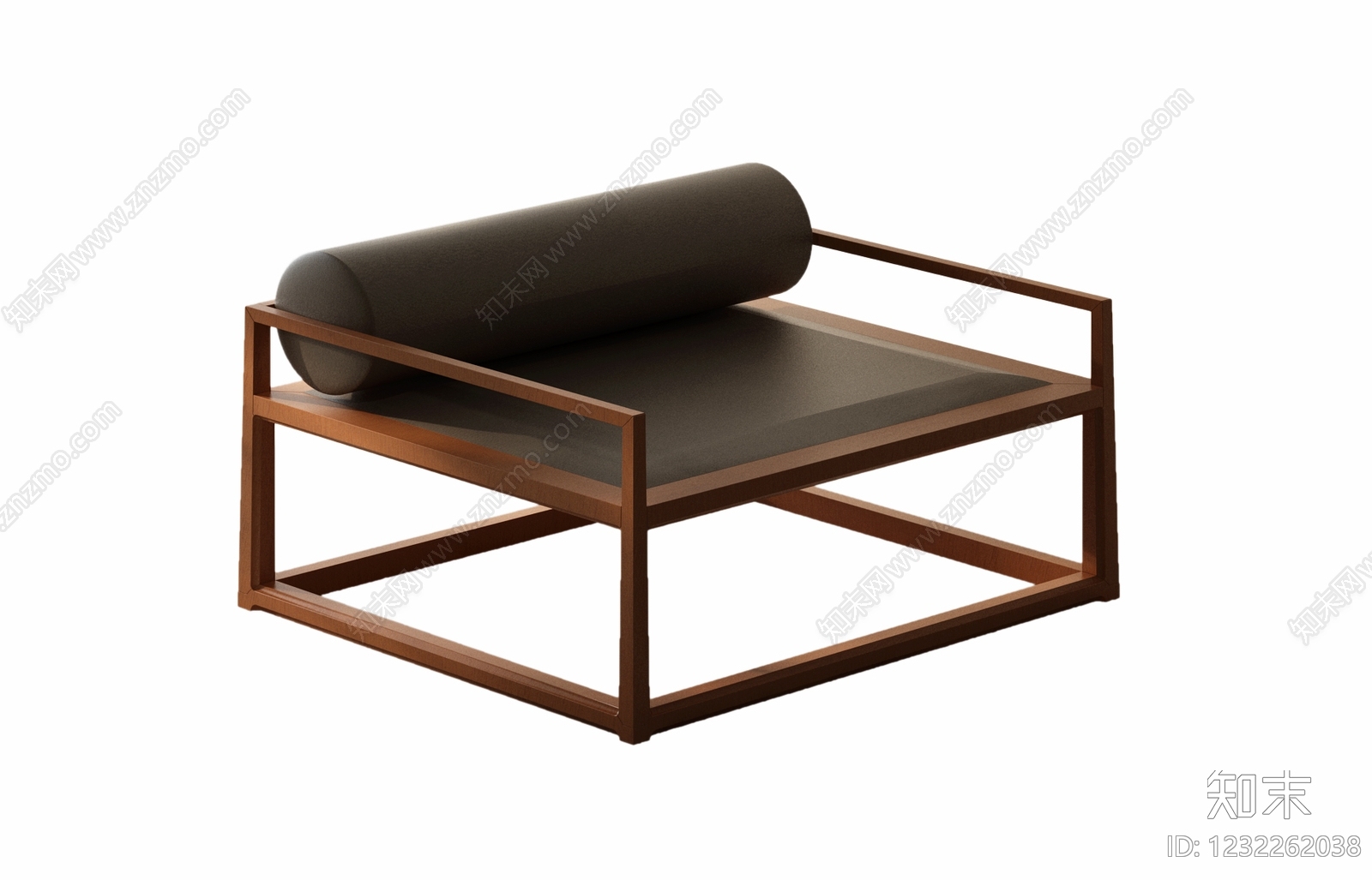 新中式休闲椅3D模型下载【ID:1232262038】