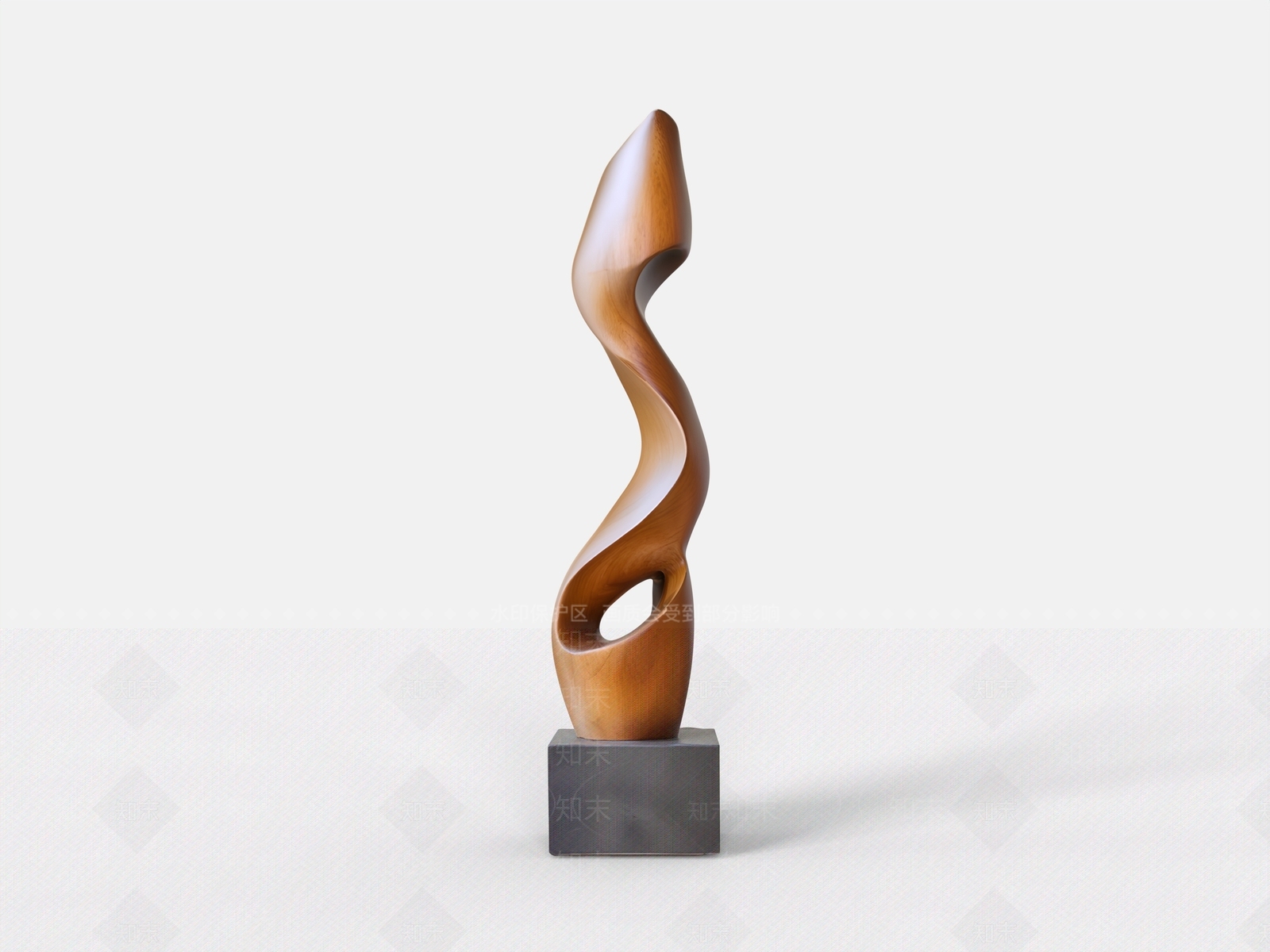 现代雕塑摆件3D模型下载【ID:1232267280】