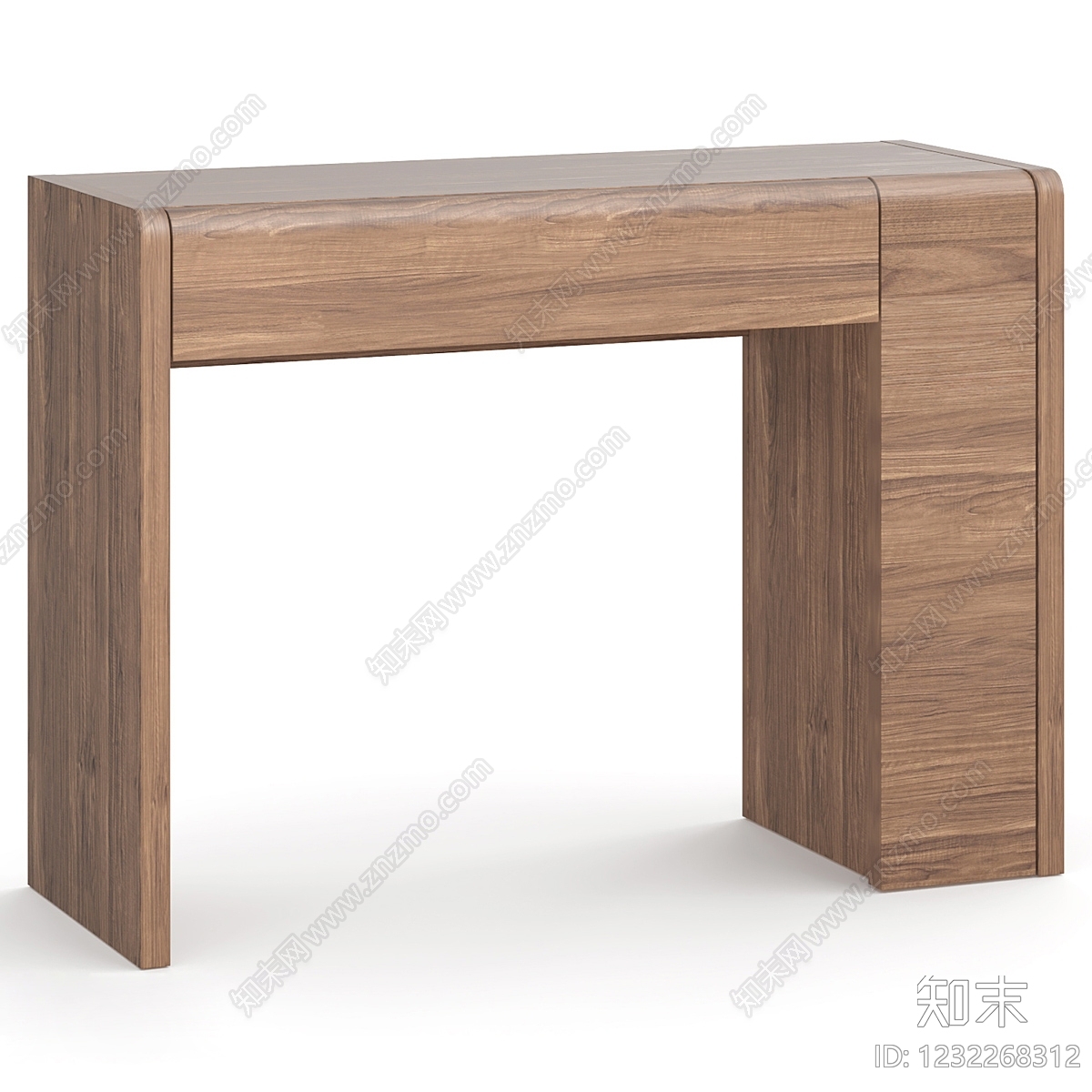现代简约书桌3D模型下载【ID:1232268312】
