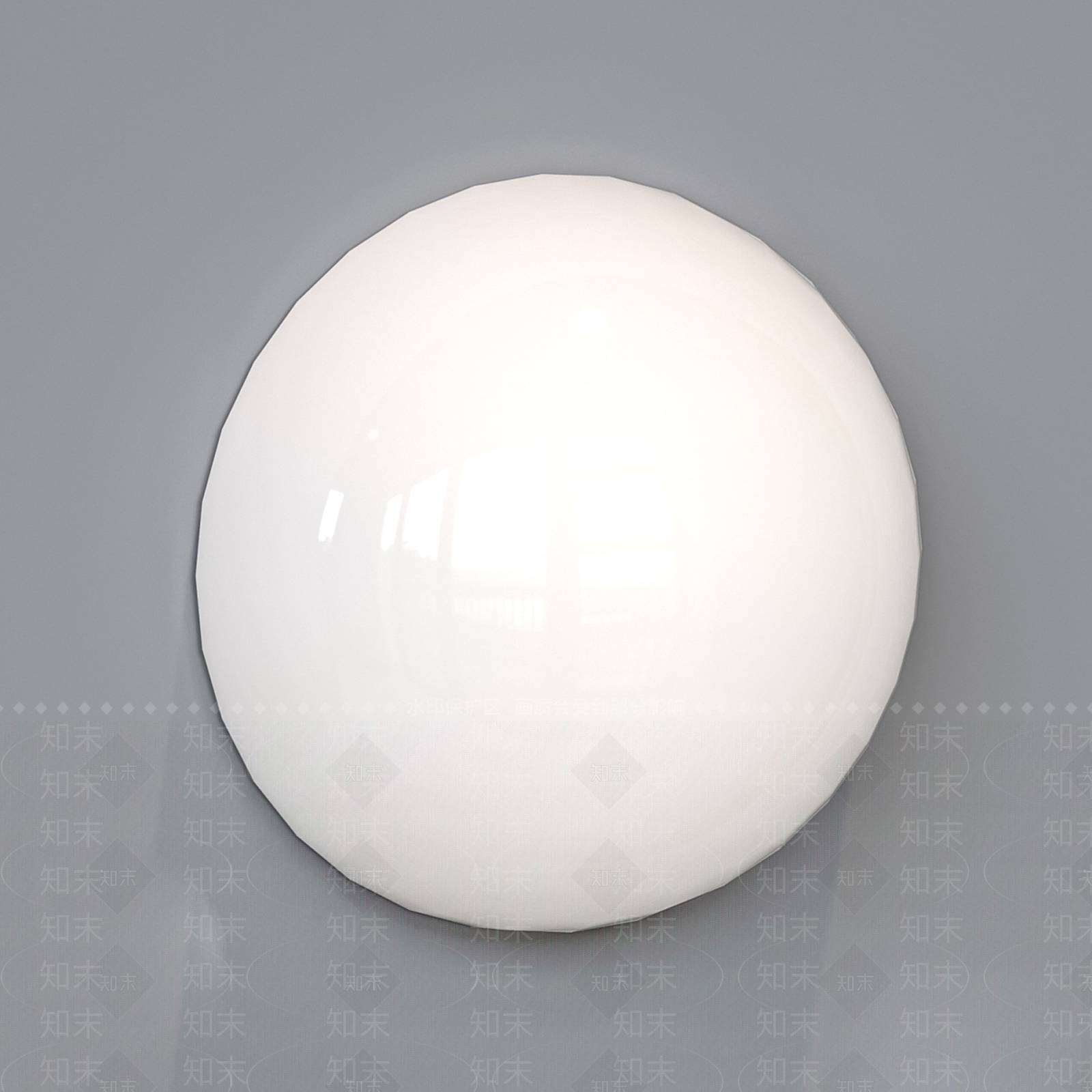 极简儿童房吸顶灯3D模型下载【ID:1232272630】