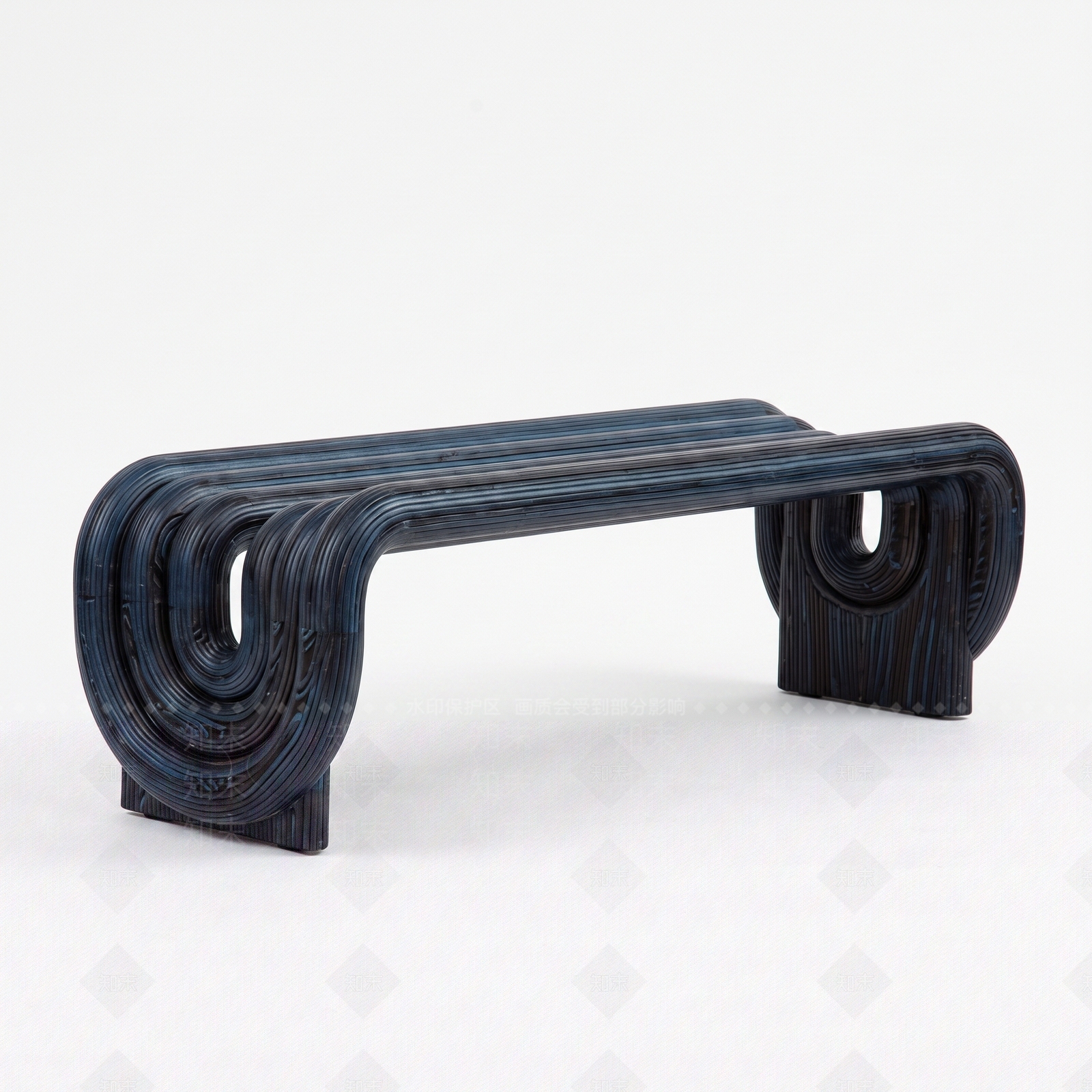 现代沙发凳3D模型下载【ID:1232283088】