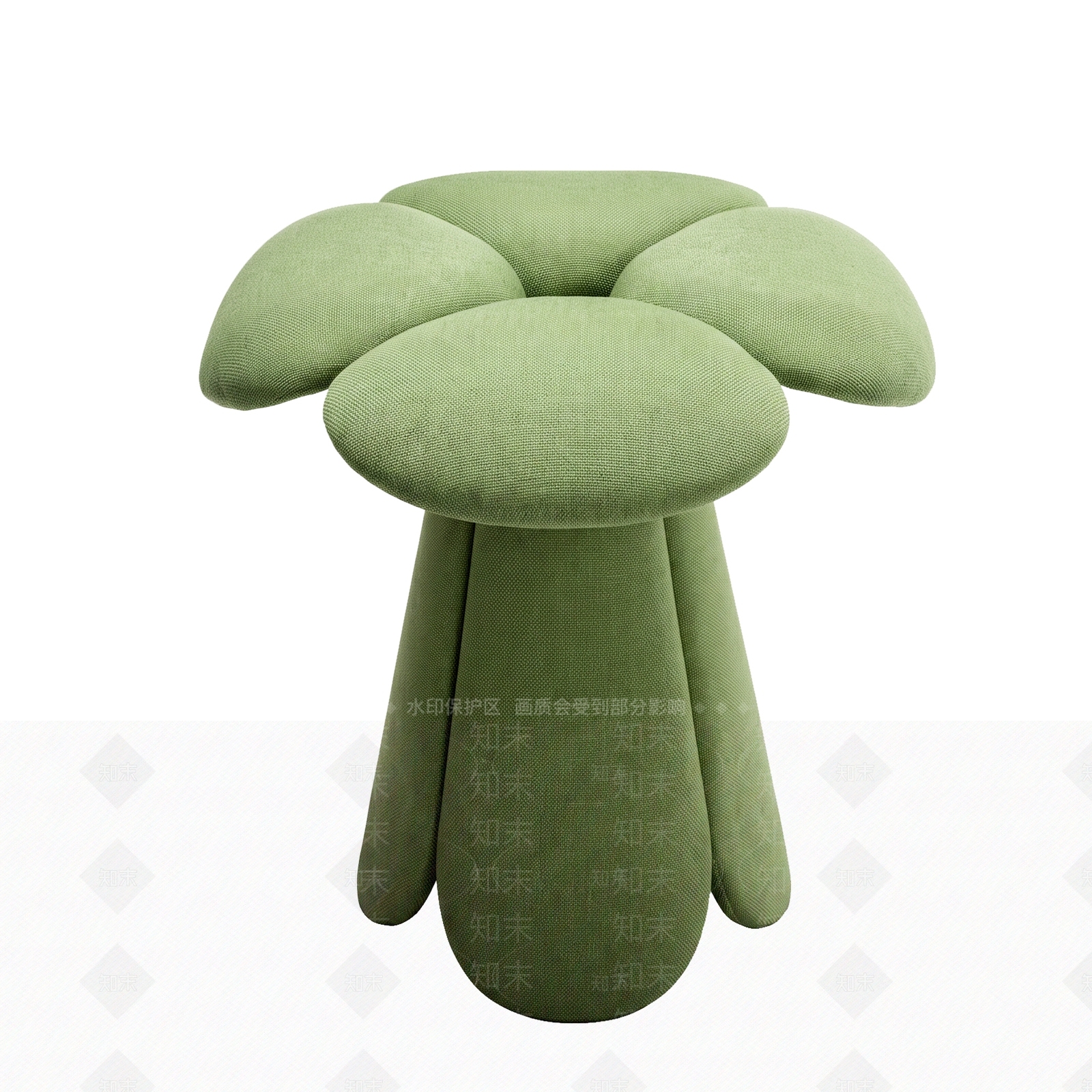 孟菲斯沙发凳3D模型下载【ID:1232283241】