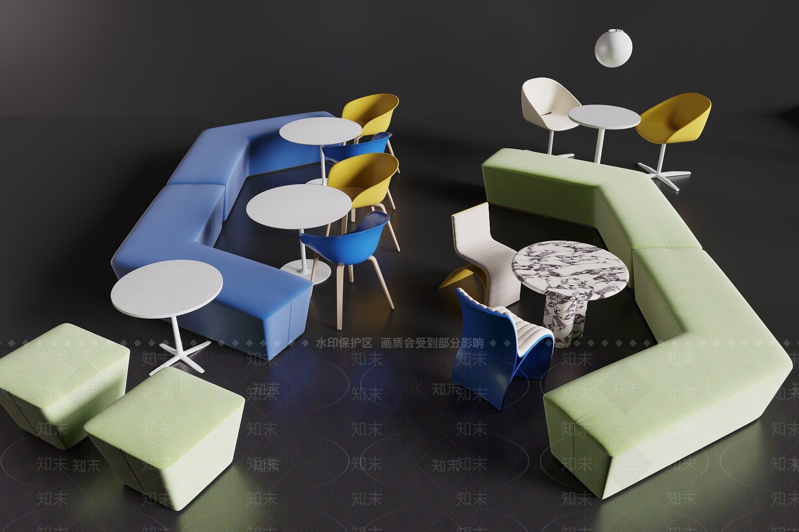 现代家居用品展厅SU模型下载【ID:1232285156】