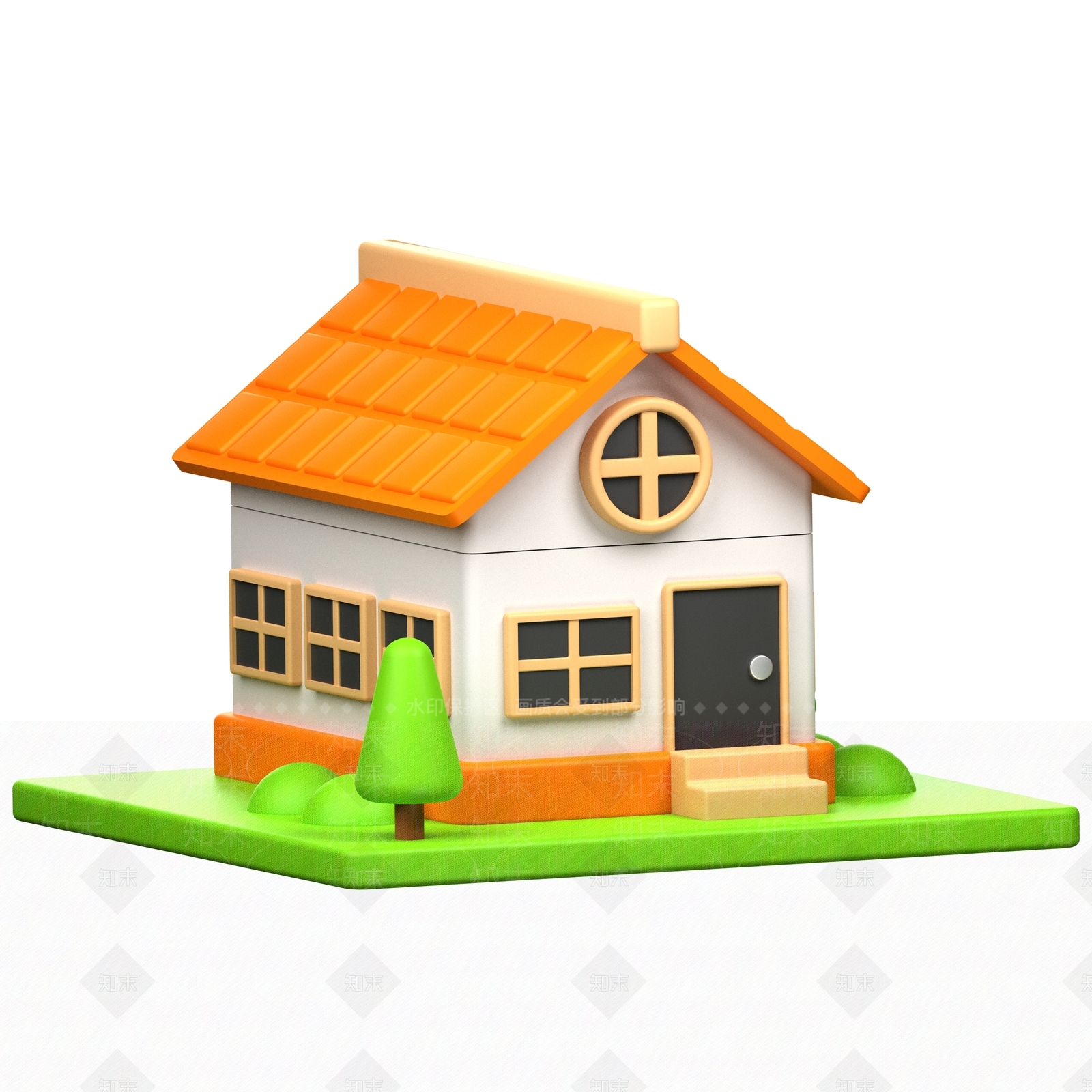 现代其他住宅外观3D模型下载【ID:1232285629】
