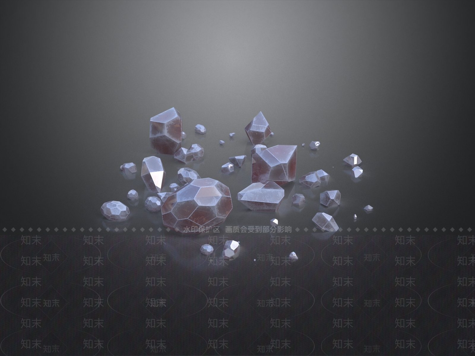 极简石头3D模型下载【ID:1232288309】