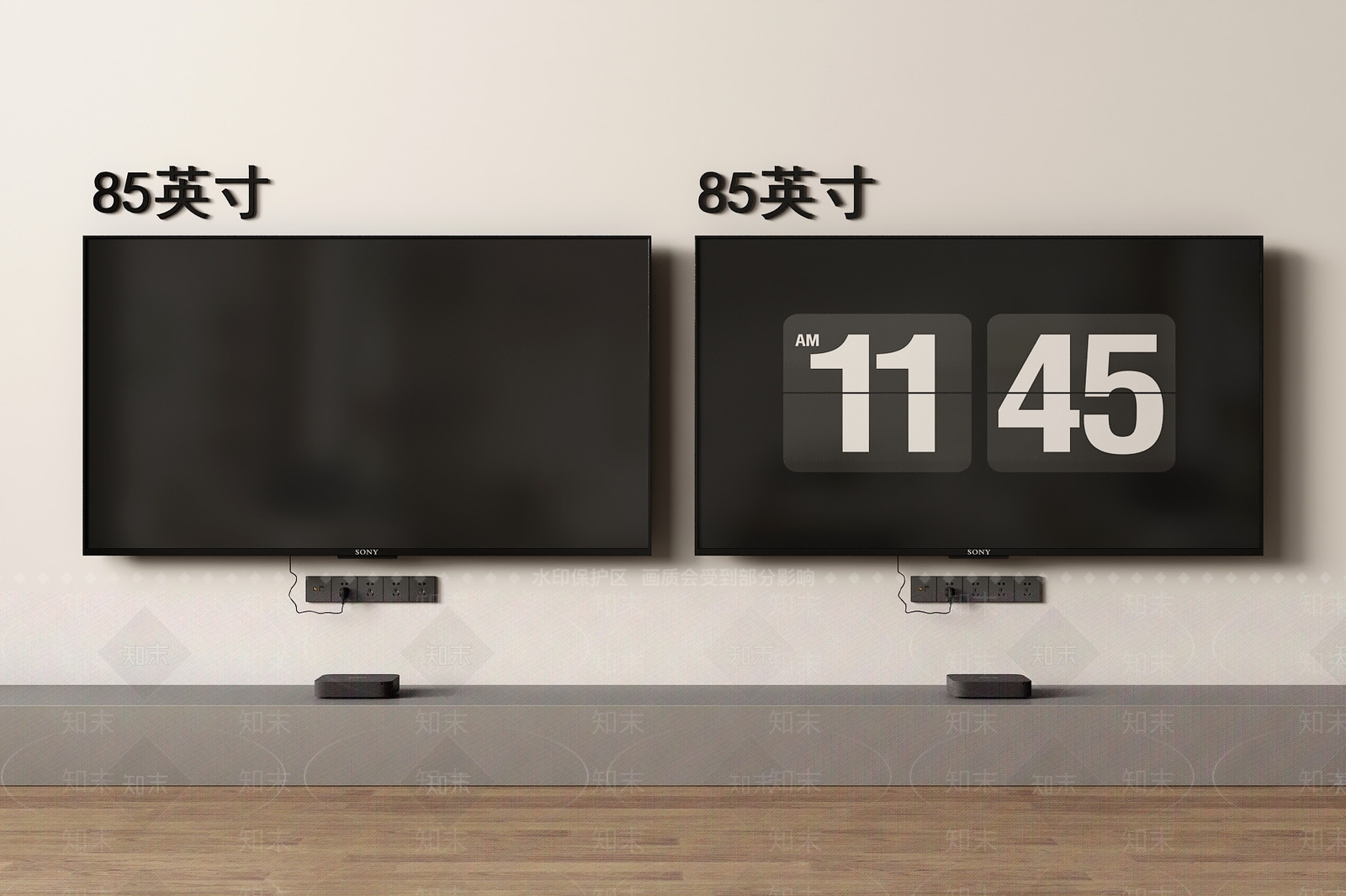 极简电视SU模型下载【ID:1232296499】
