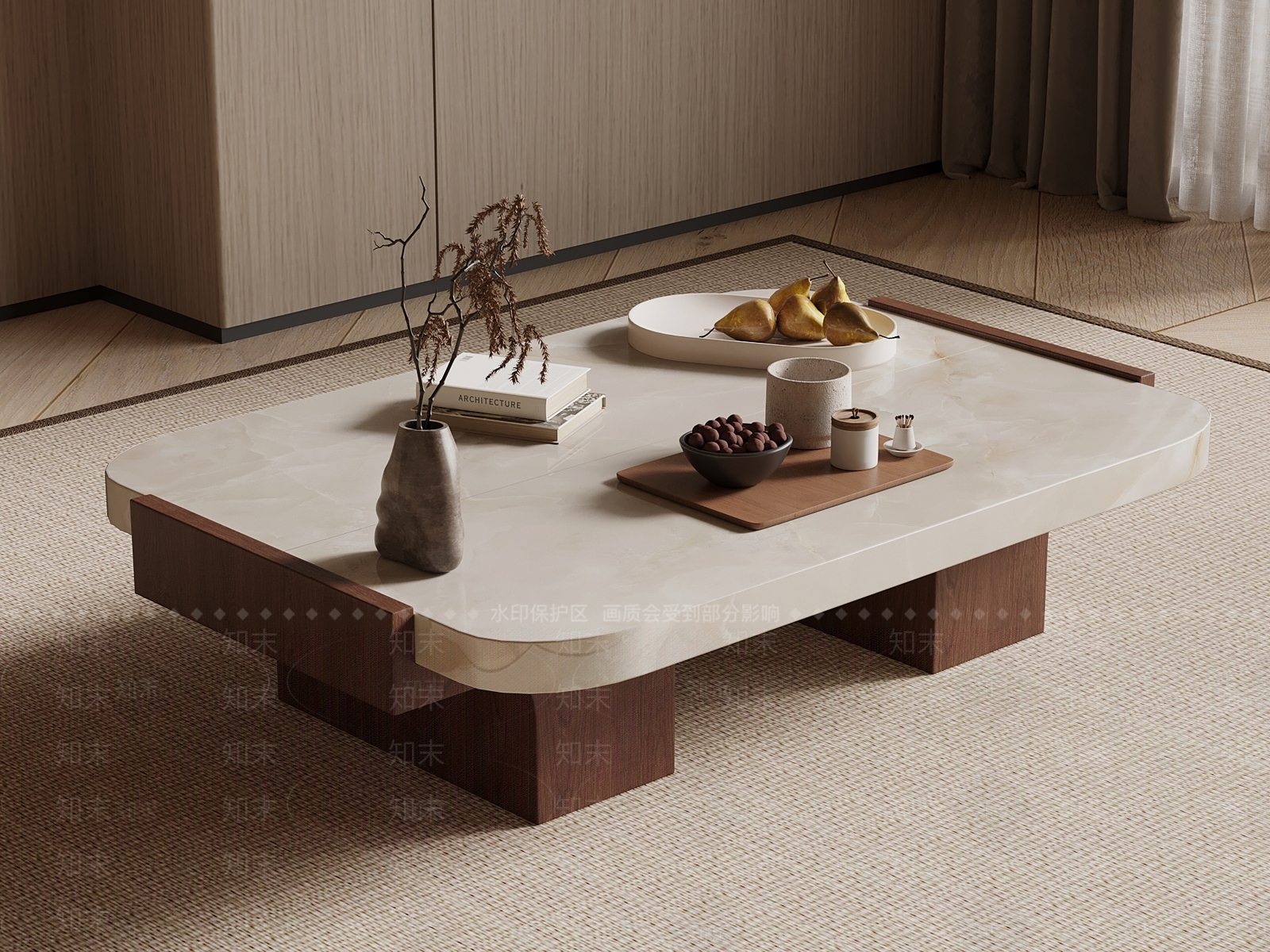 茶几3D模型下载【ID:1232296742】