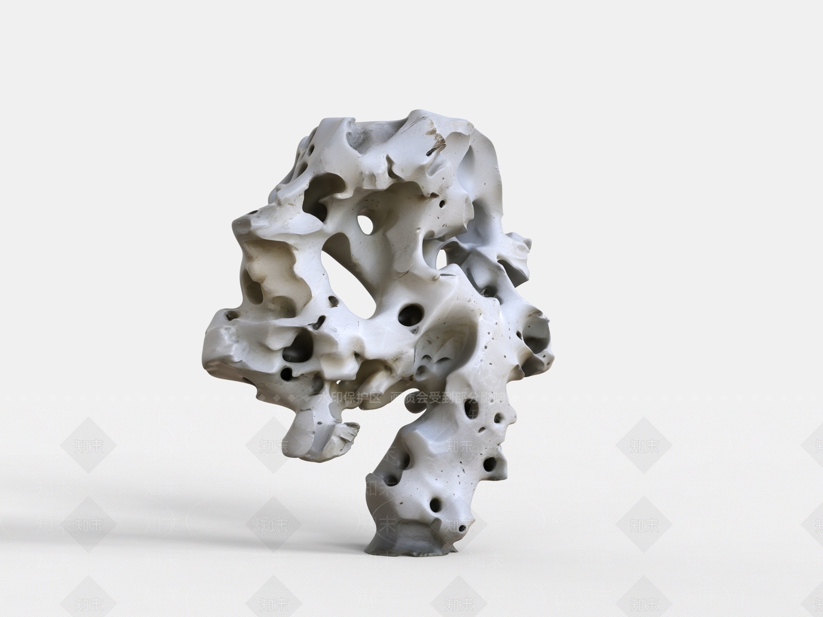 中式雕塑摆件3D模型下载【ID:1232297444】
