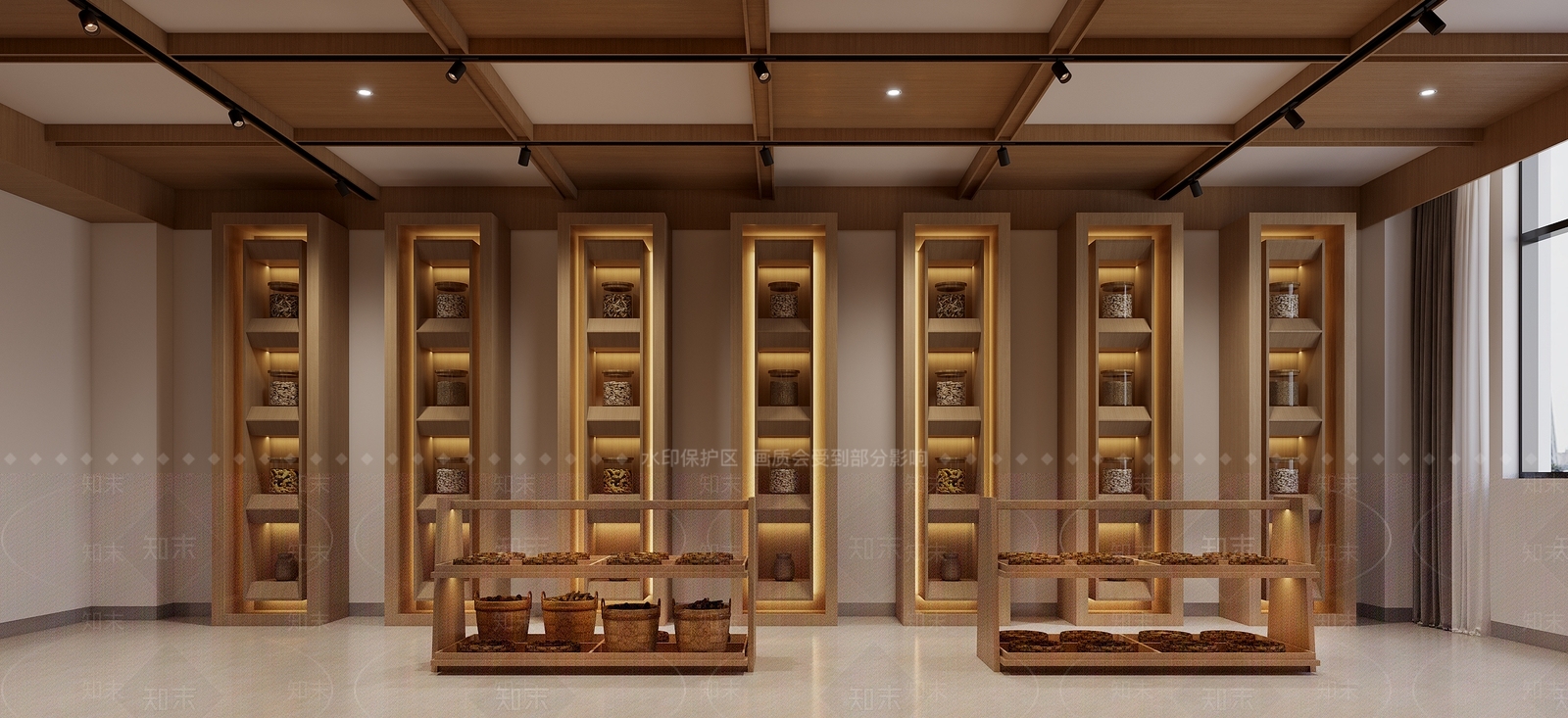 新中式中医馆3D模型下载【ID:1232300187】