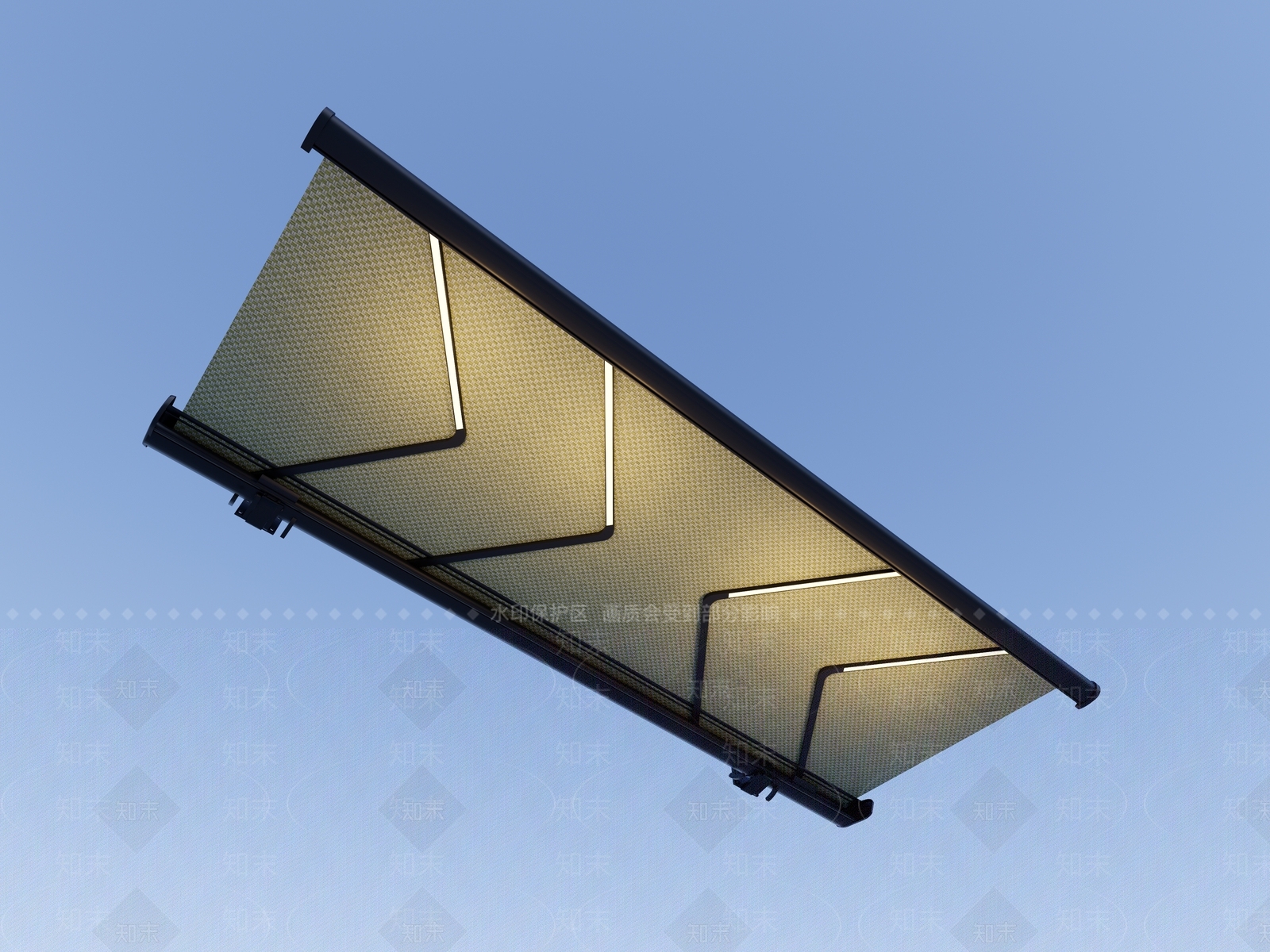现代简约窗套3D模型下载【ID:1232303463】