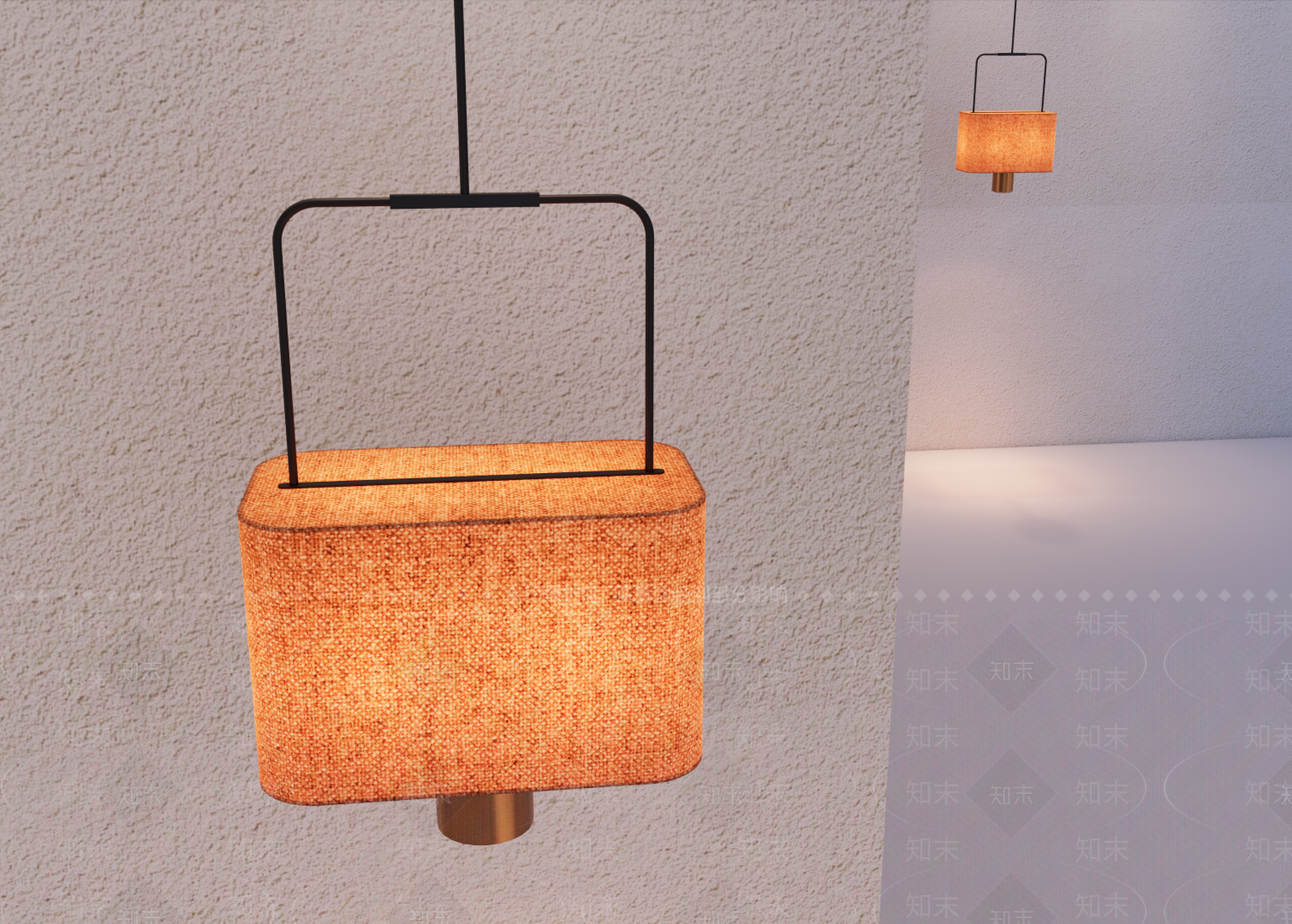 侘寂吊灯3D模型下载【ID:1232306965】