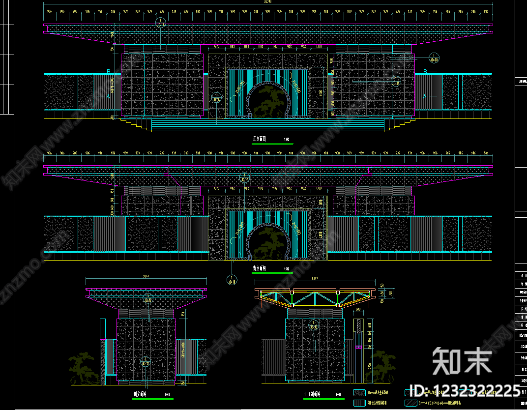其他建筑cad施工图下载【ID:1232322225】
