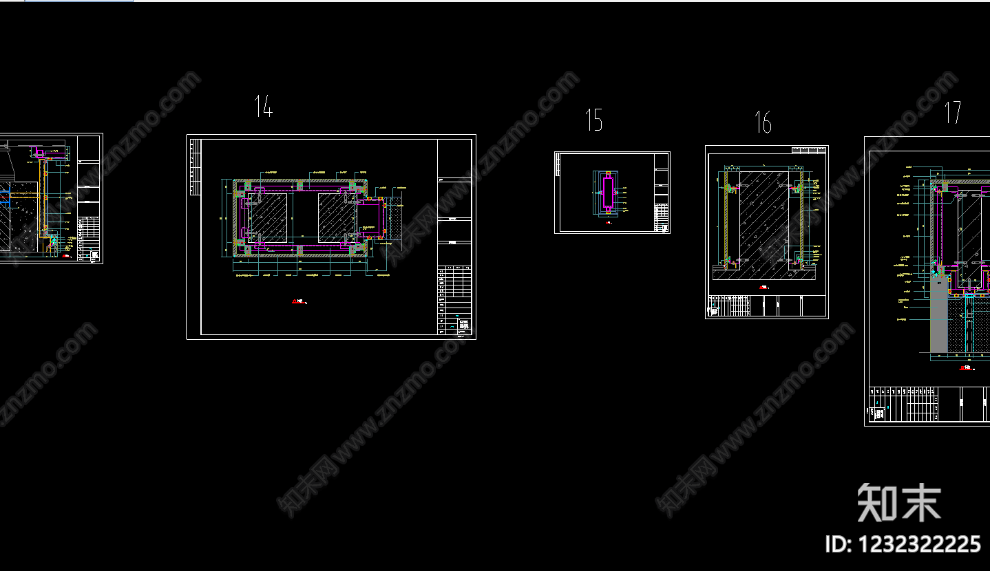 其他建筑cad施工图下载【ID:1232322225】