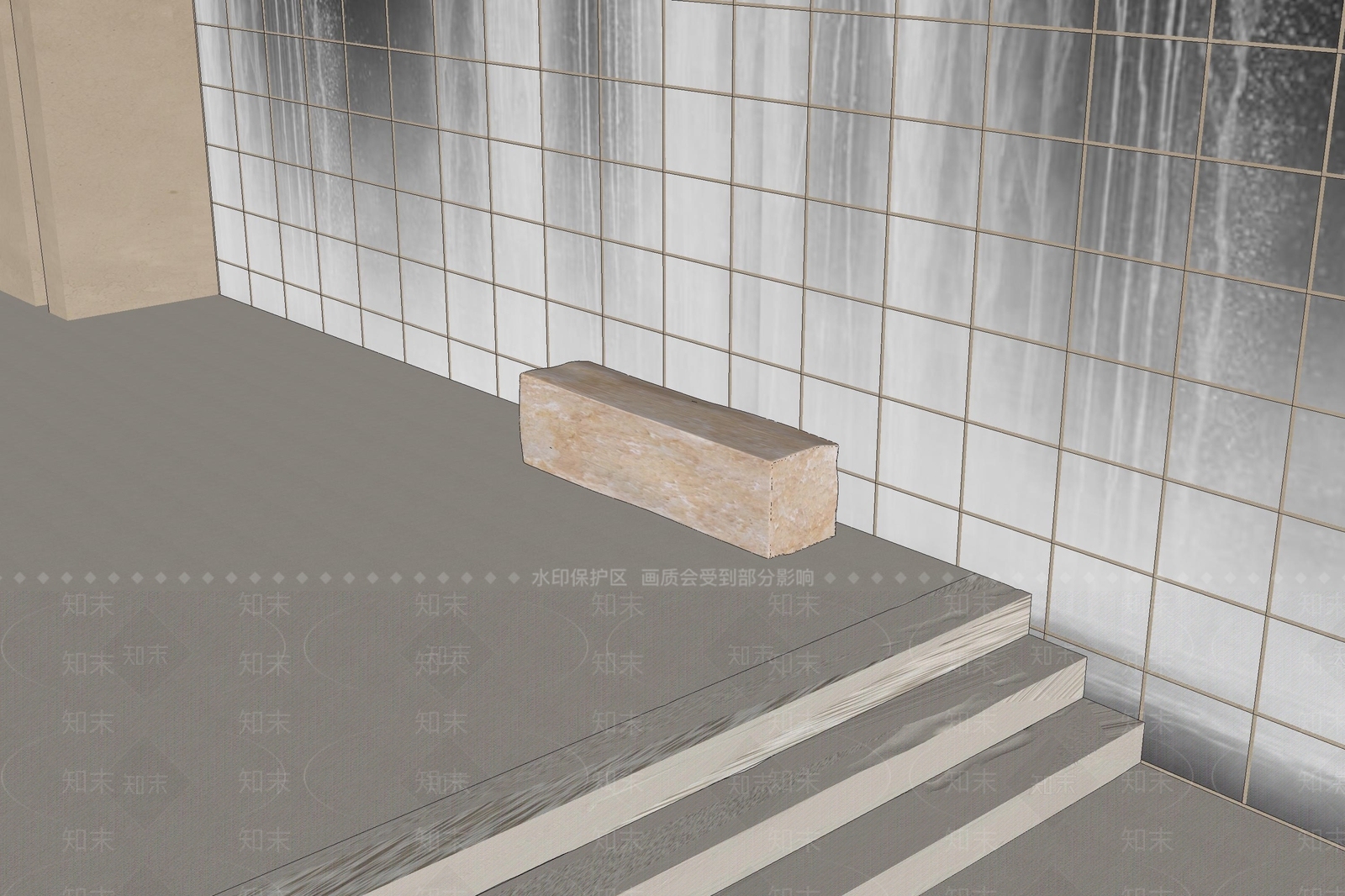 极简其他凳子SU模型下载【ID:1232323945】