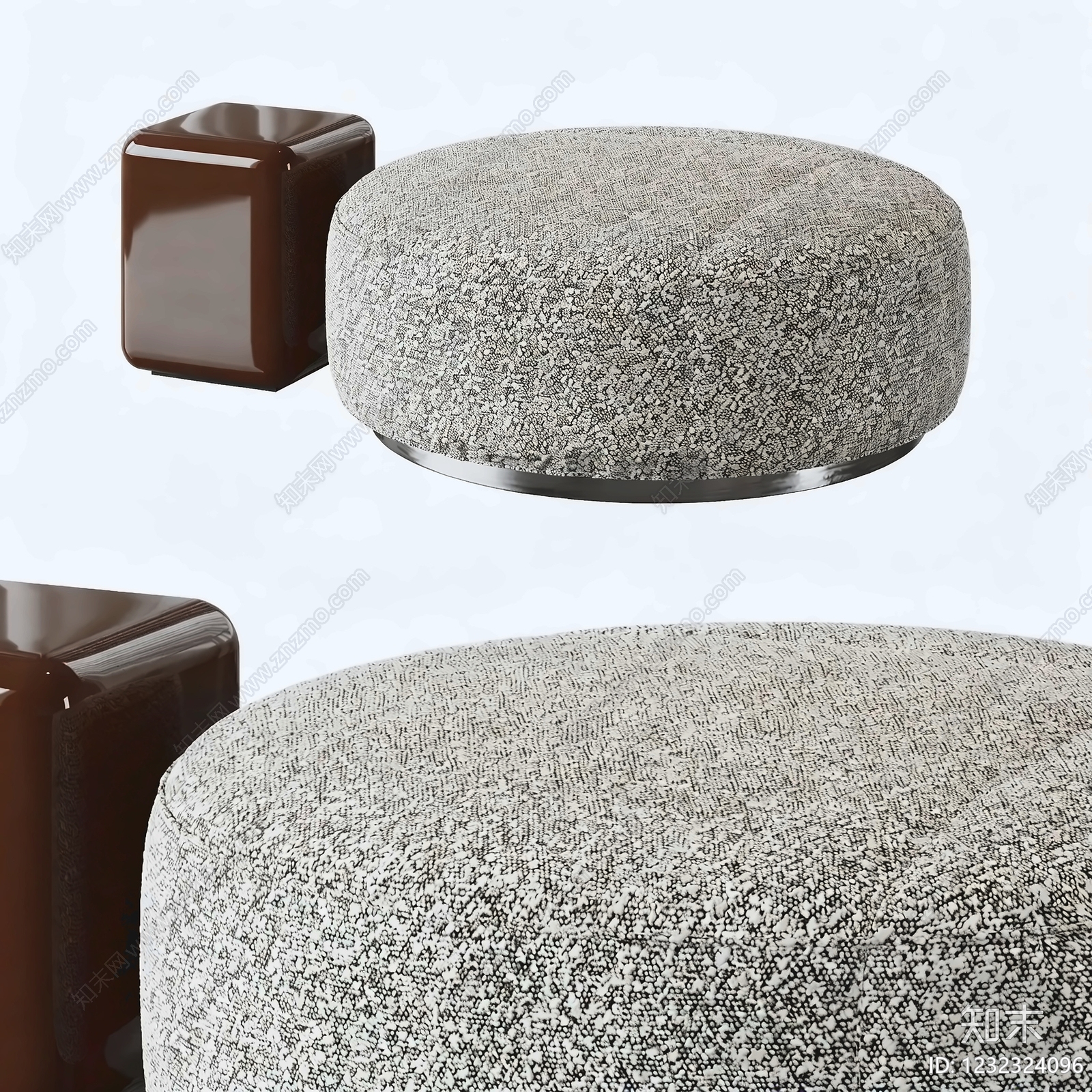 意式极简其他凳子3D模型下载【ID:1232324096】