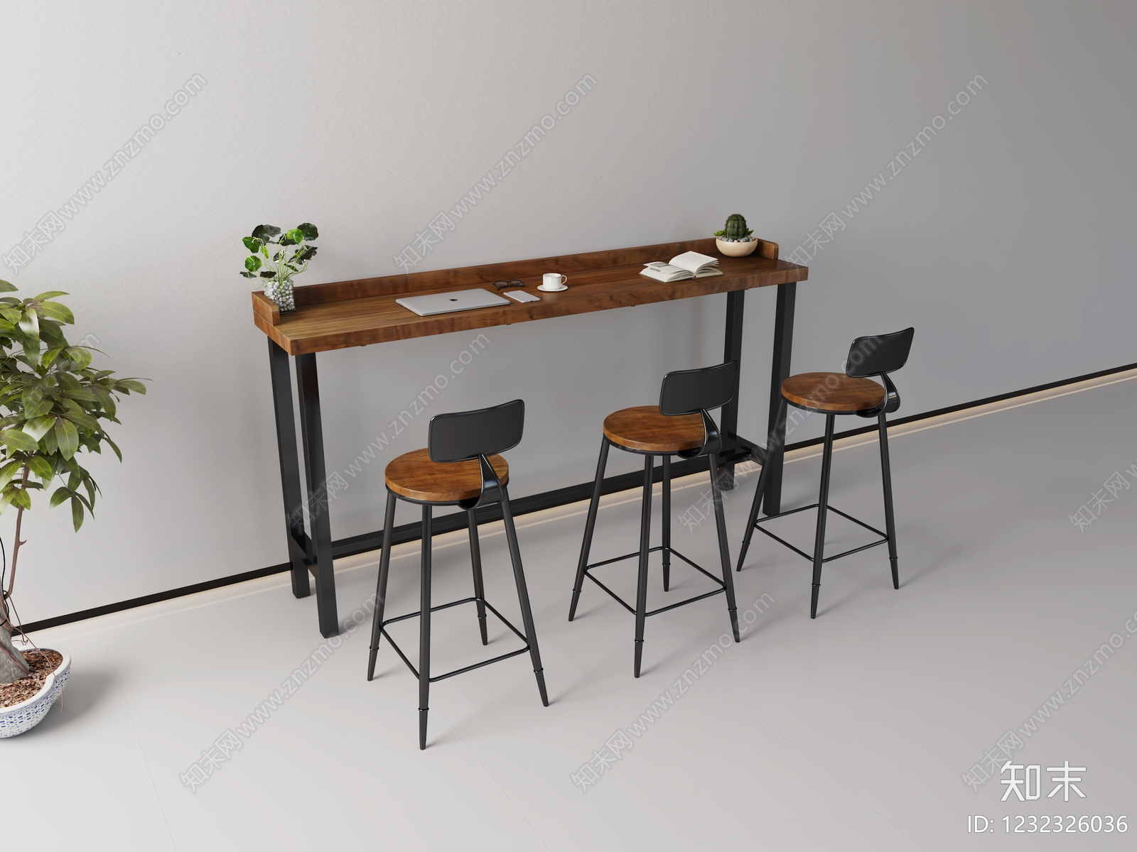 工业风其他桌椅3D模型下载【ID:1232326036】