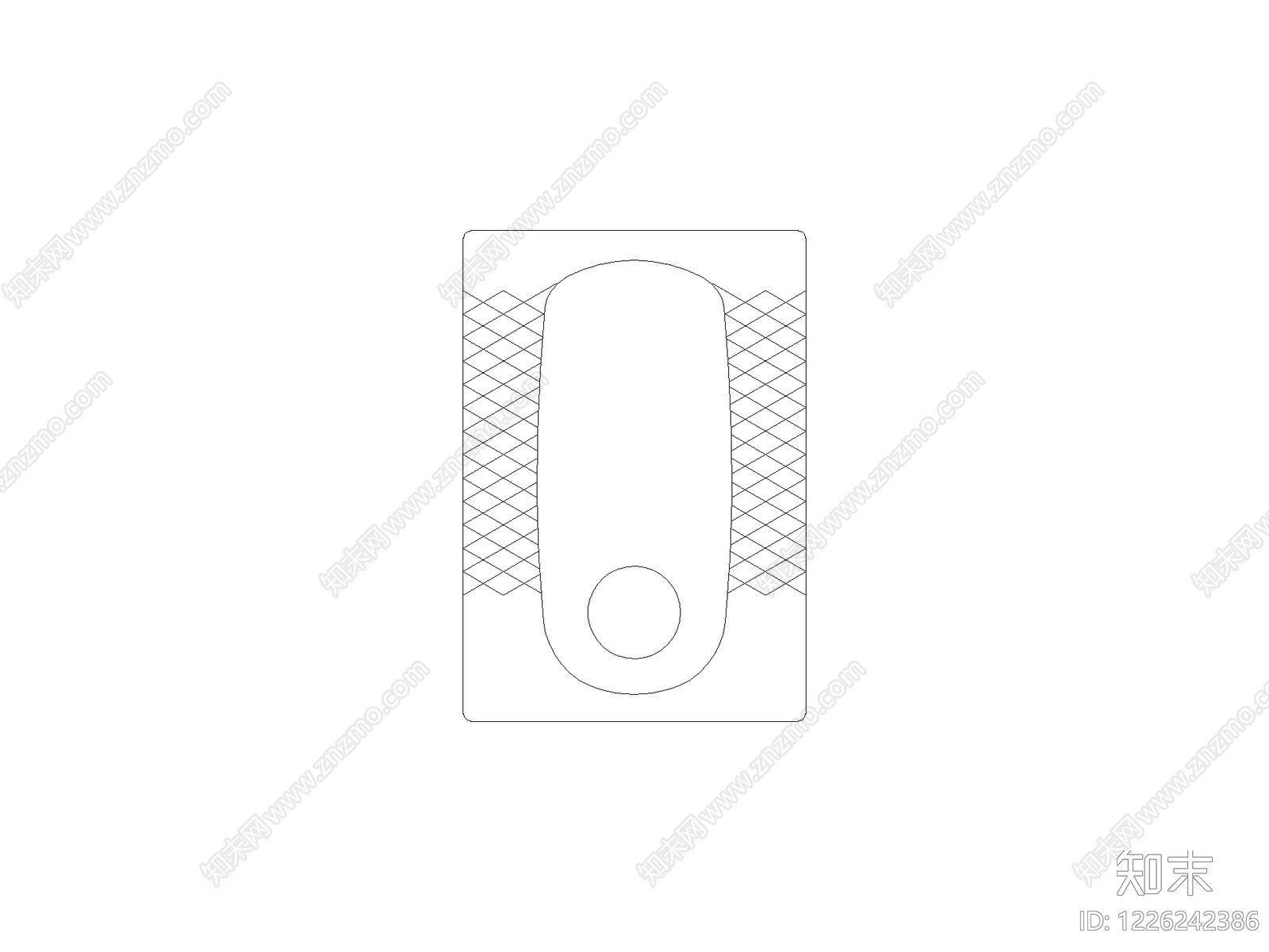 现代卫浴设施CAD图纸