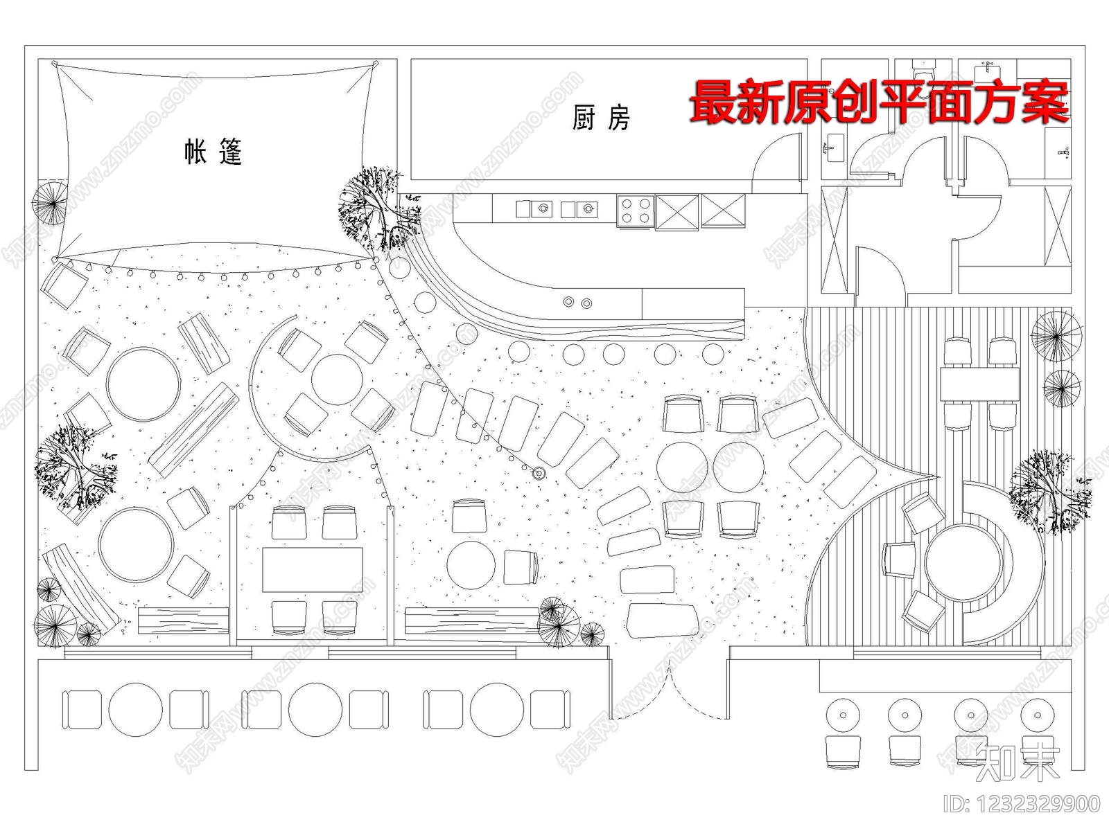 酒吧CAD图纸