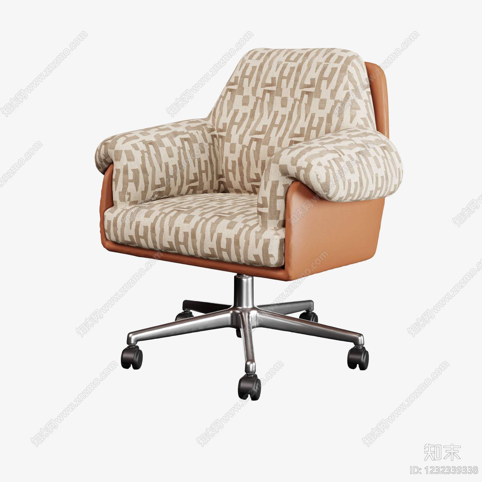 中古风办公椅3D模型下载【ID:1232339338】