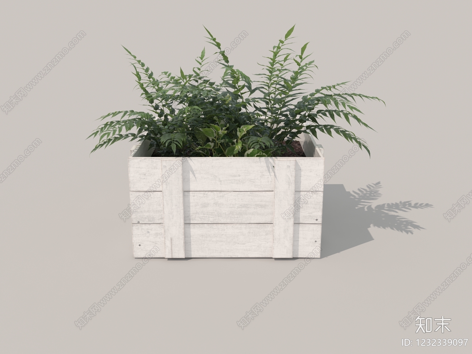 美式灌木3D模型下载【ID:1232339097】
