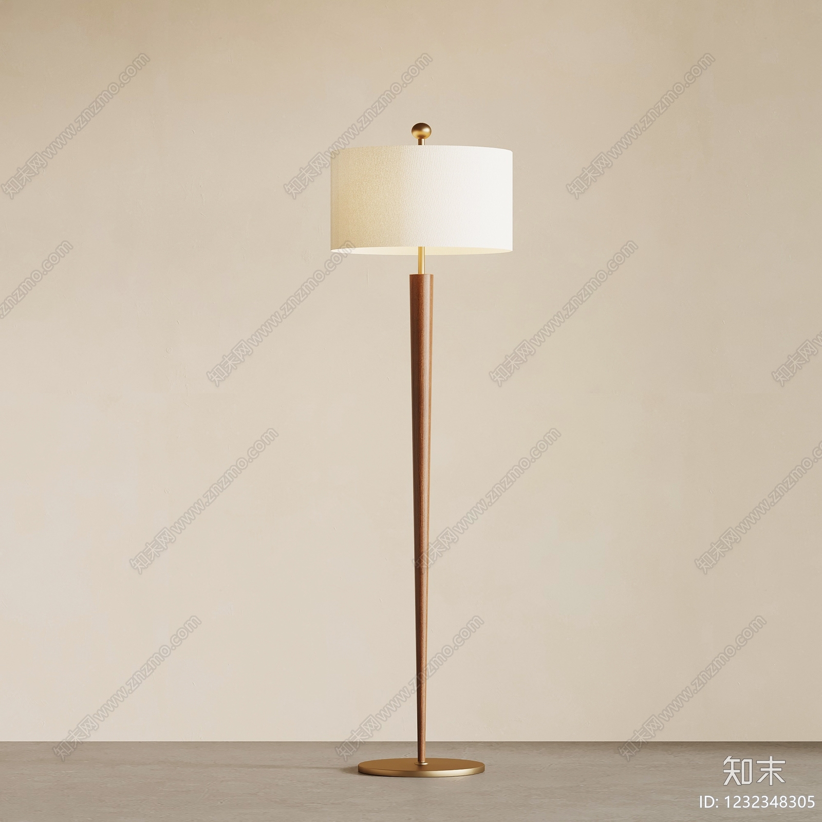 中古风落地灯3D模型下载【ID:1232348305】
