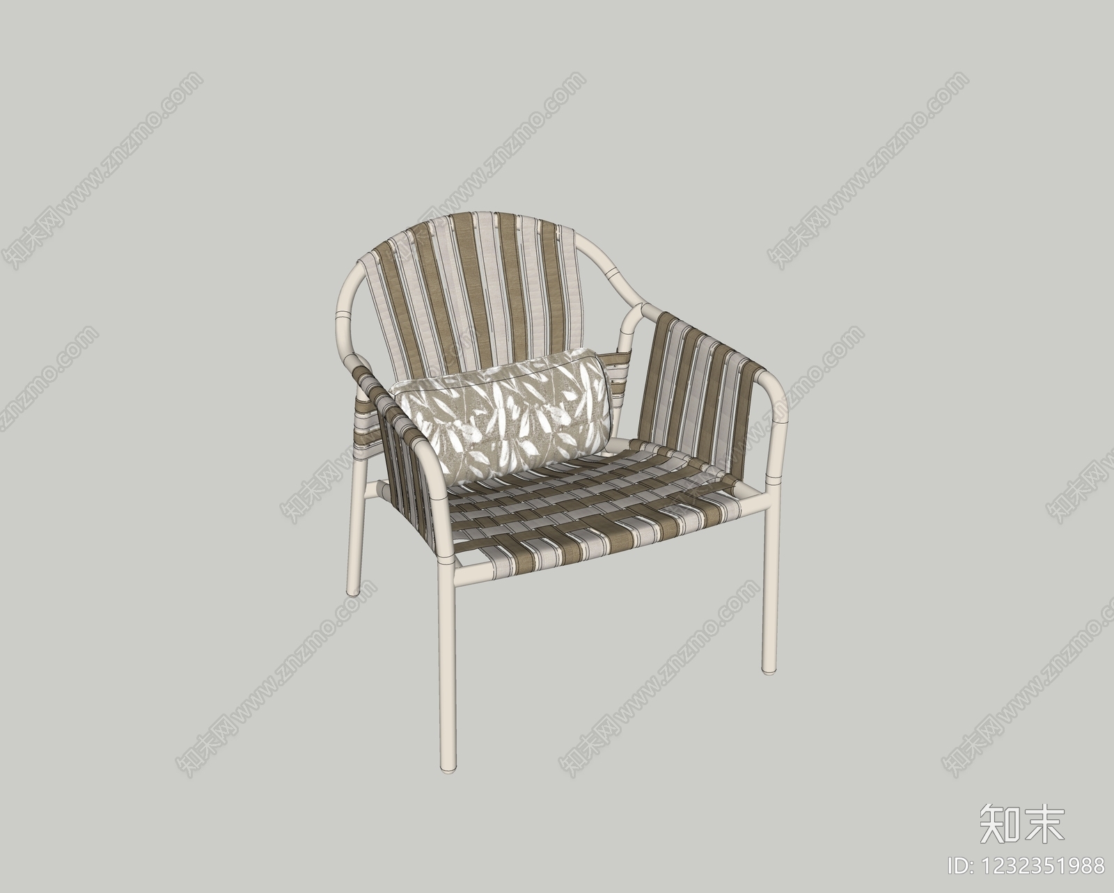 北欧办公椅SU模型下载【ID:1232351988】