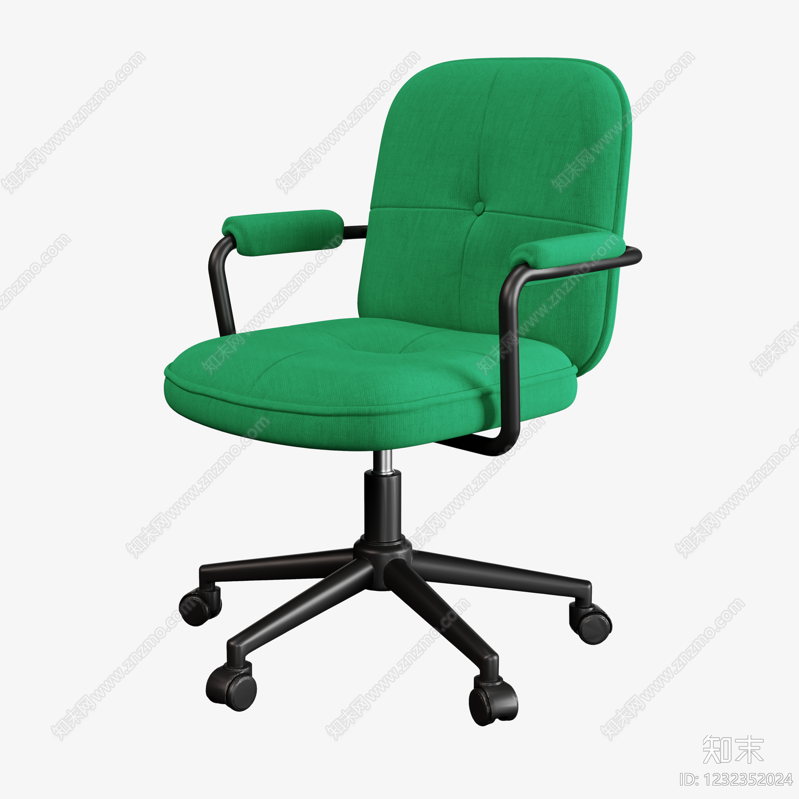 现代办公椅3D模型下载【ID:1232352024】
