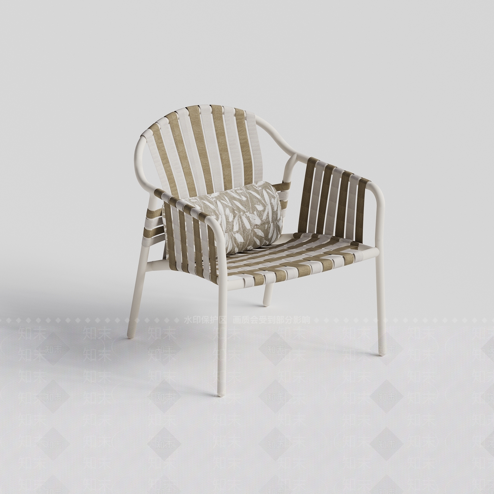 现代简约户外椅3D模型下载【ID:1232352082】