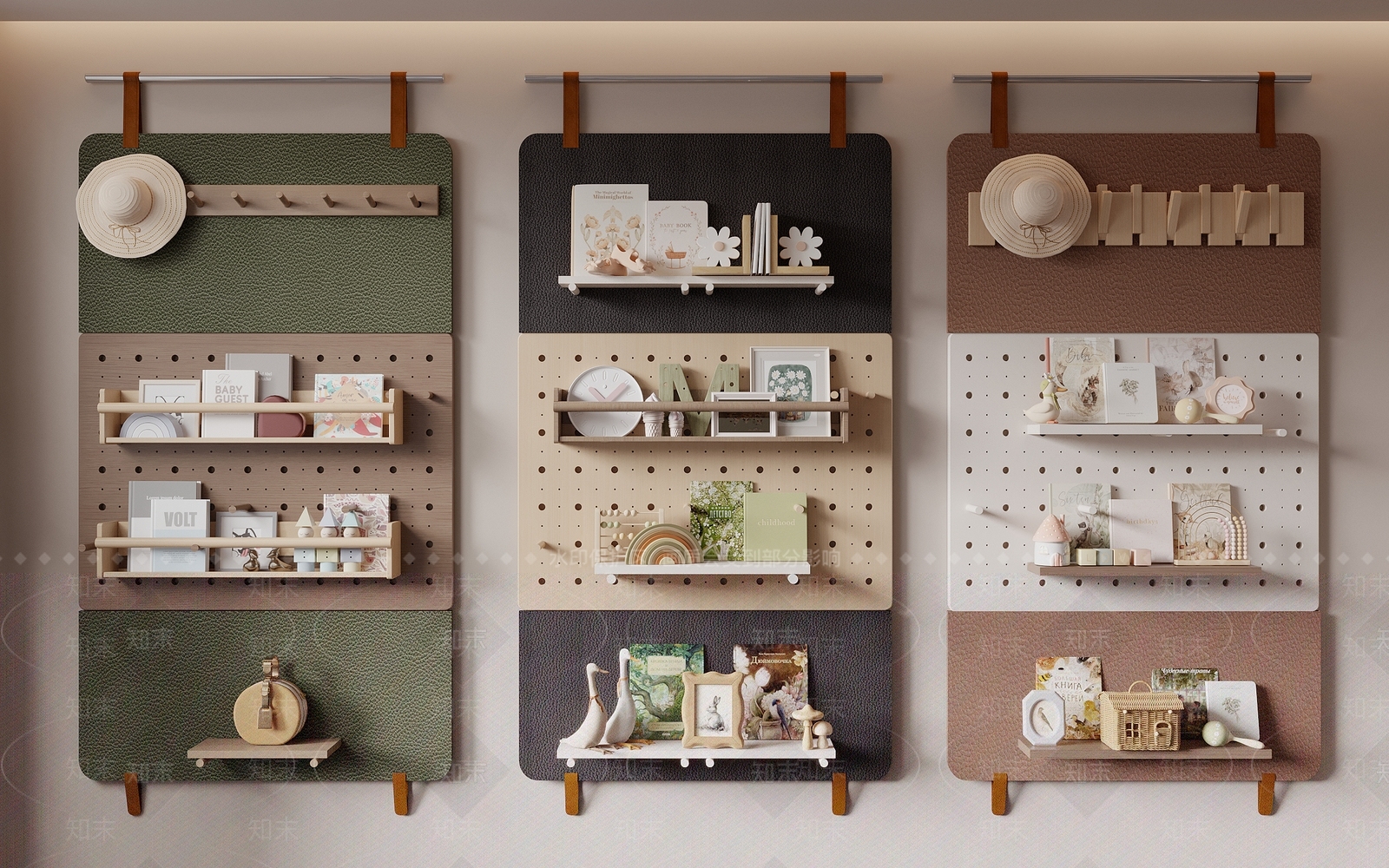 原木风材料展厅SU模型下载【ID:1232352309】