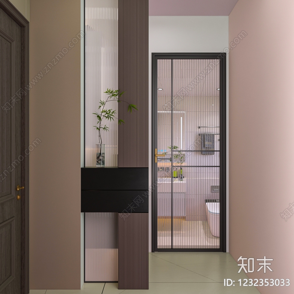 轻奢客餐厅3D模型下载【ID:1232353033】