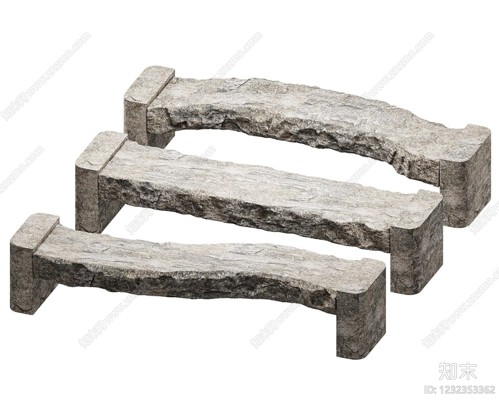 侘寂座椅座凳3D模型下载【ID:1232353362】