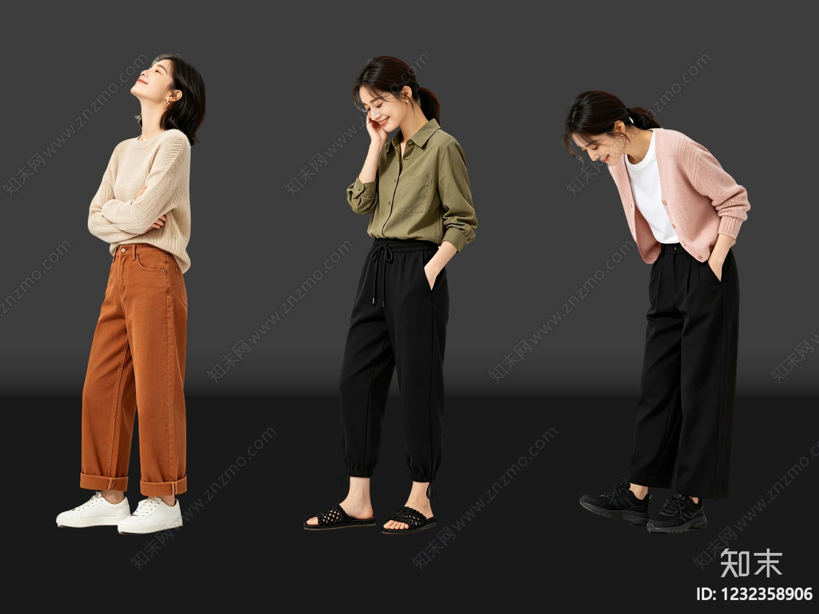 多人SU模型下载【ID:1232358906】