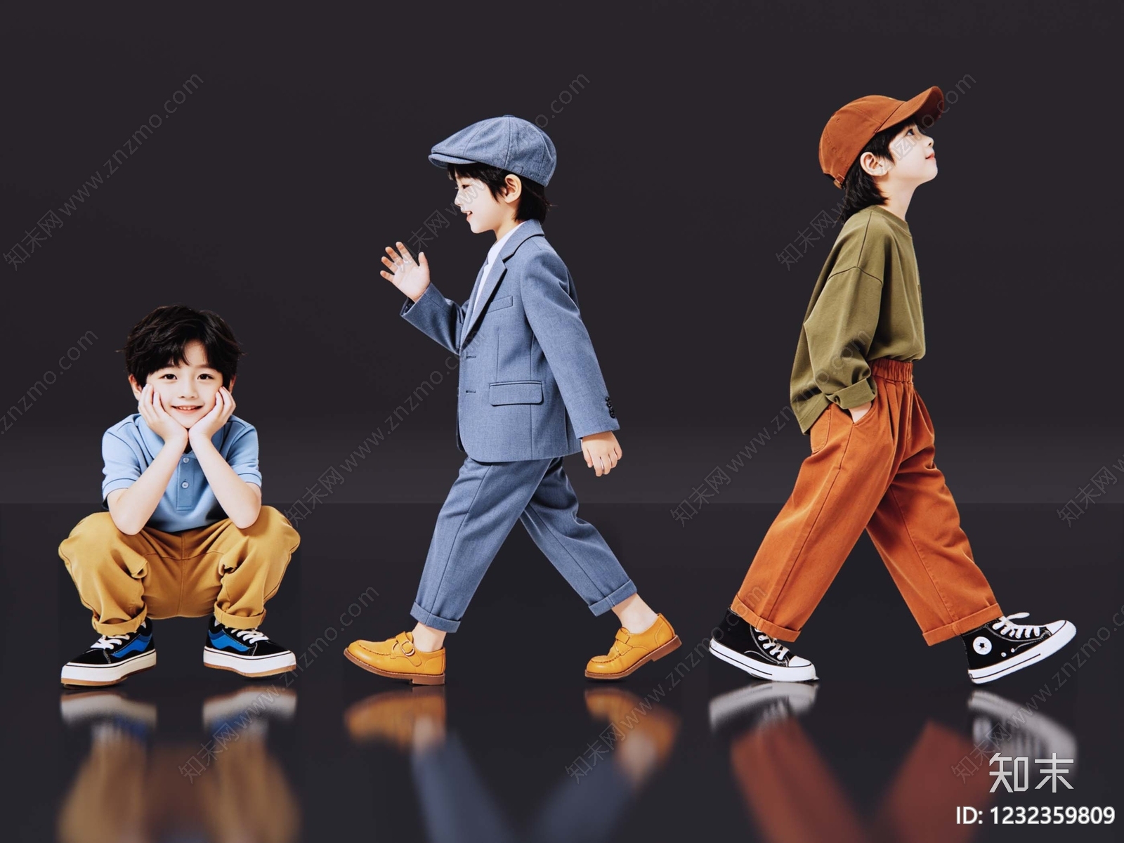 多人SU模型下载【ID:1232359809】